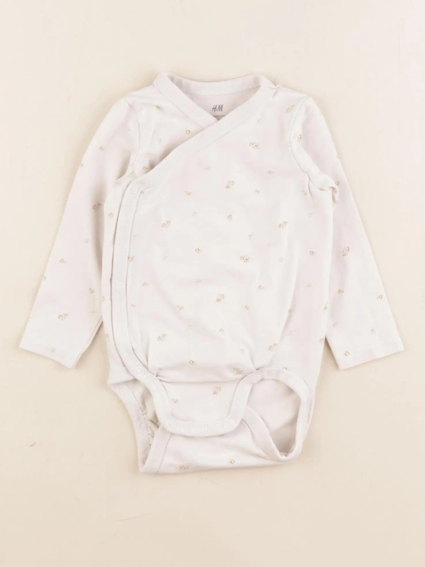 H&M - body blanc - 4/6 mois