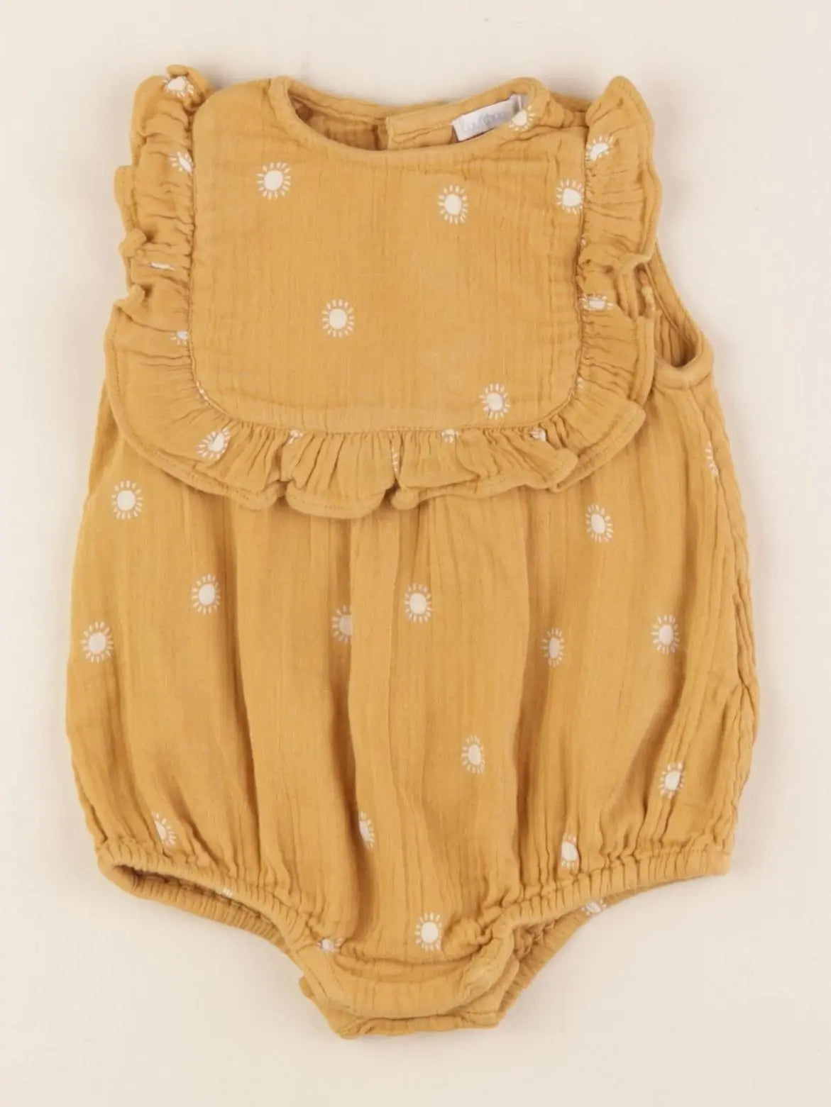 Boutchou - combinaison jaune - 6 mois