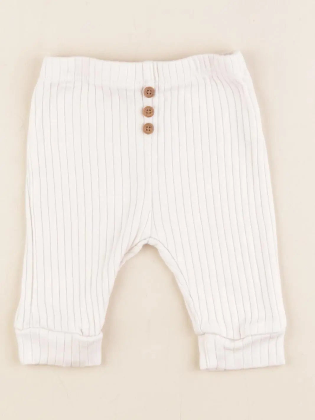 Boutchou - legging blanc - 3 mois