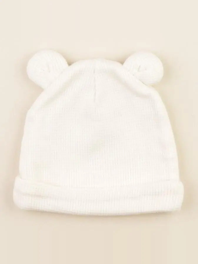 Vertbaudet - bonnet de naissance blanc - 0/1 mois
