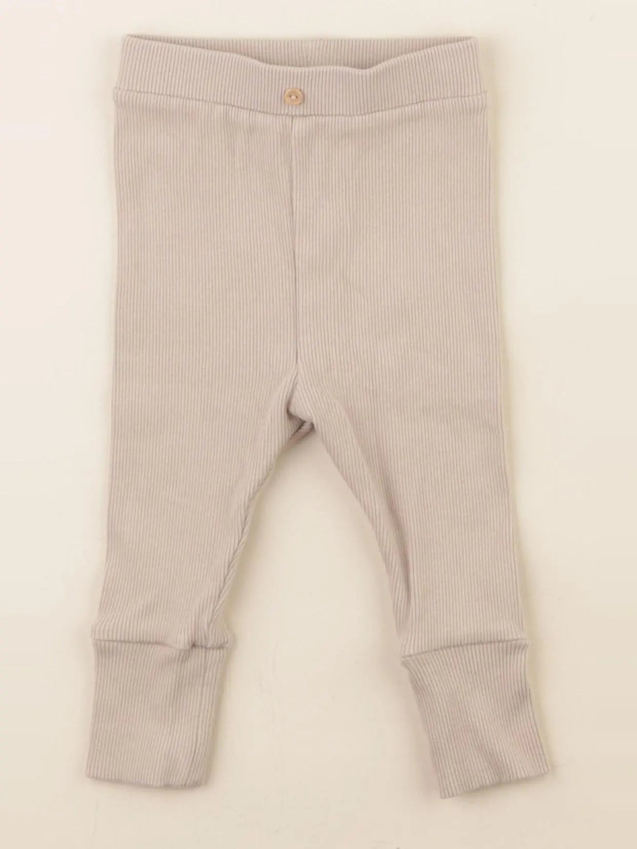 Vertbaudet - legging beige - 6 mois