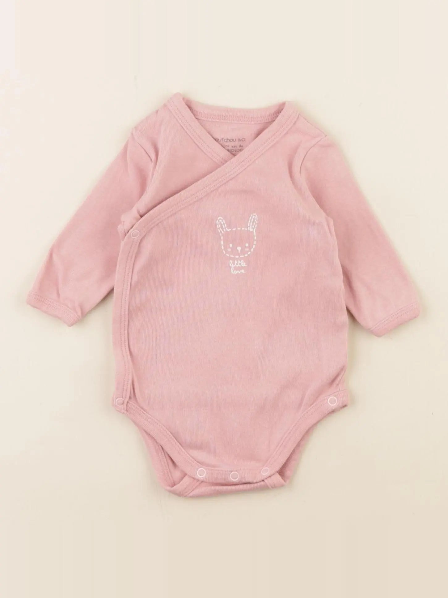 Boutchou - body rose - 1 mois