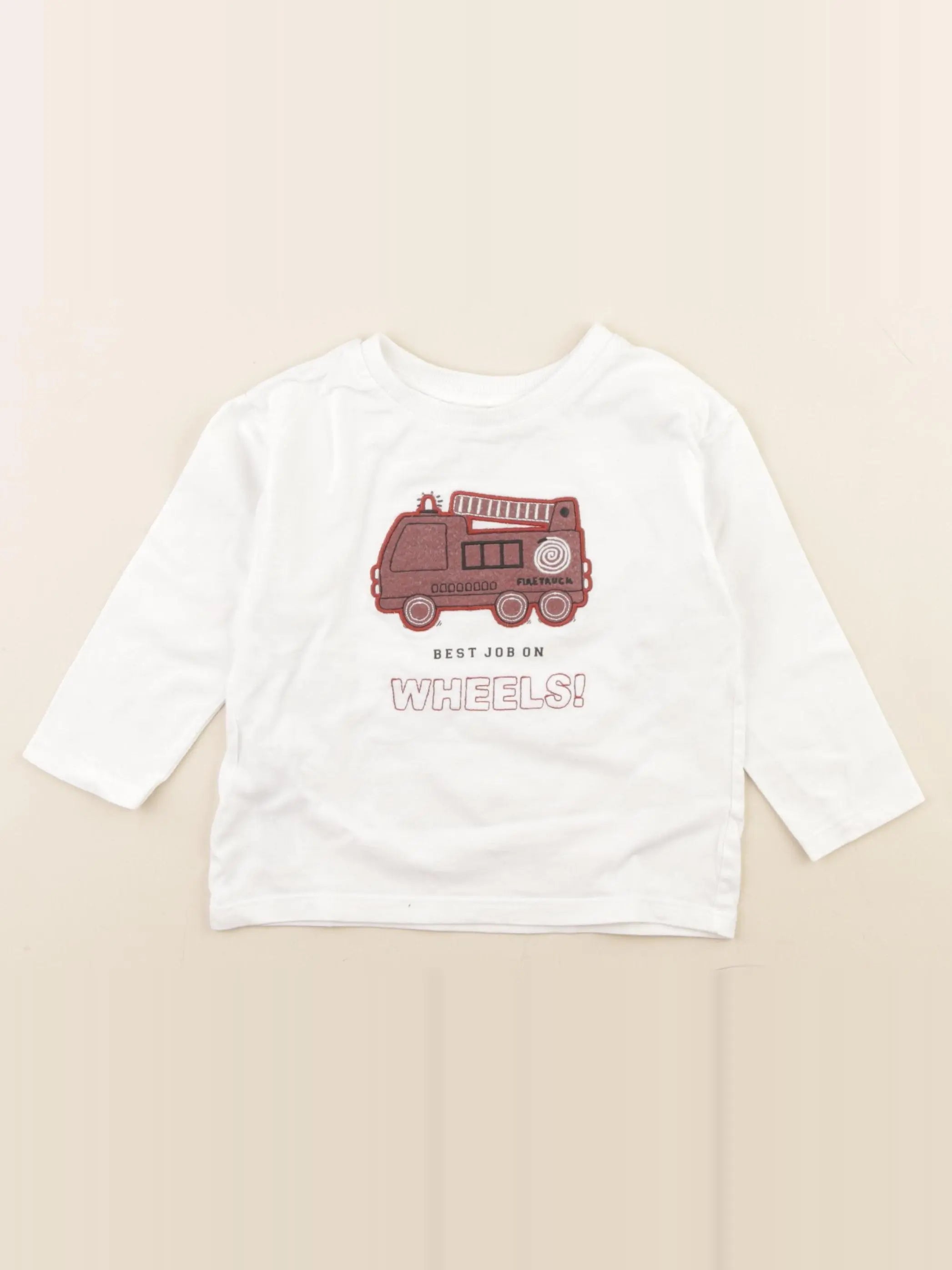 Mango - tee-shirt blanc - 12/18 mois