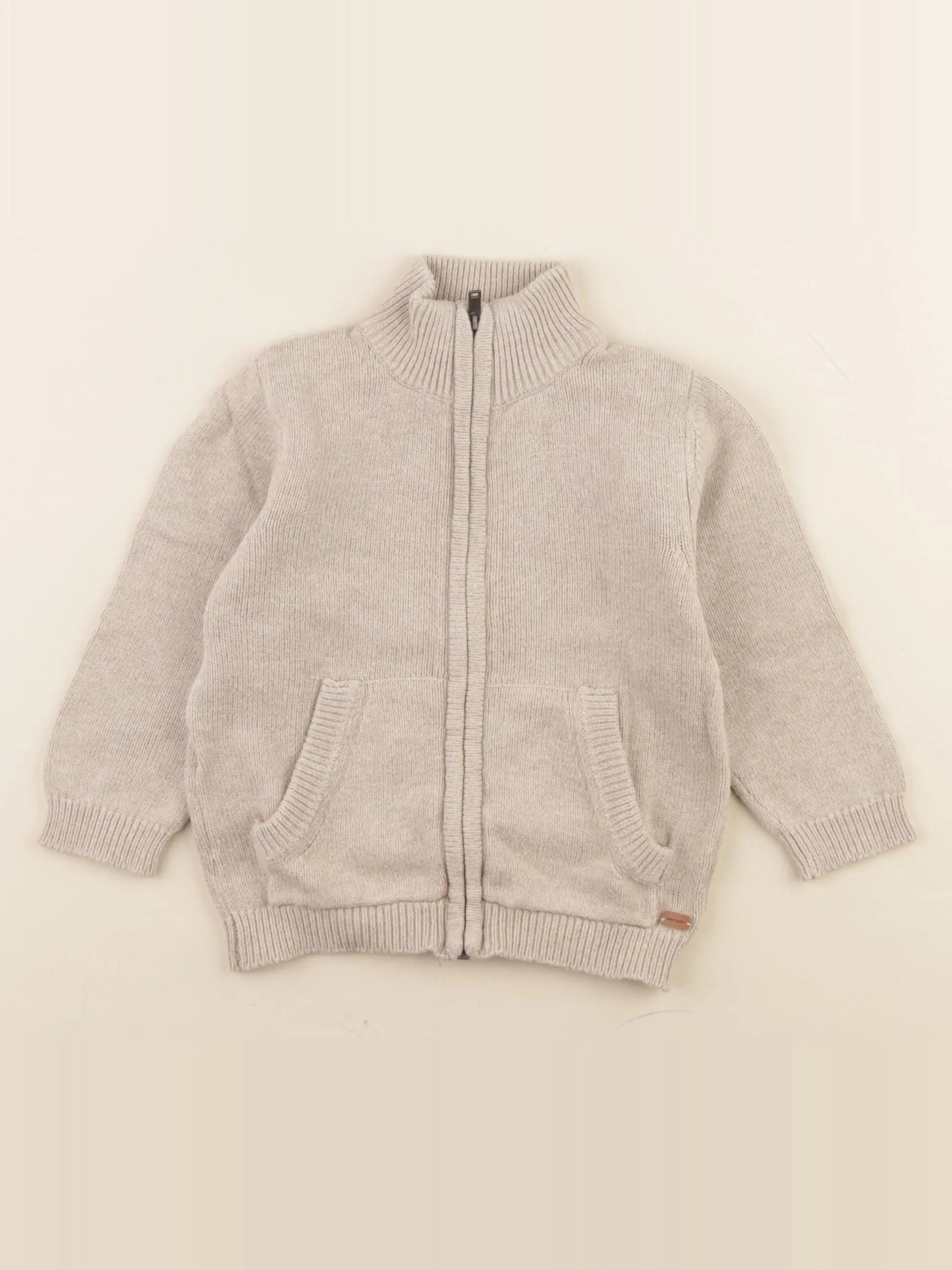 Mango - gilet beige - 12/18 mois