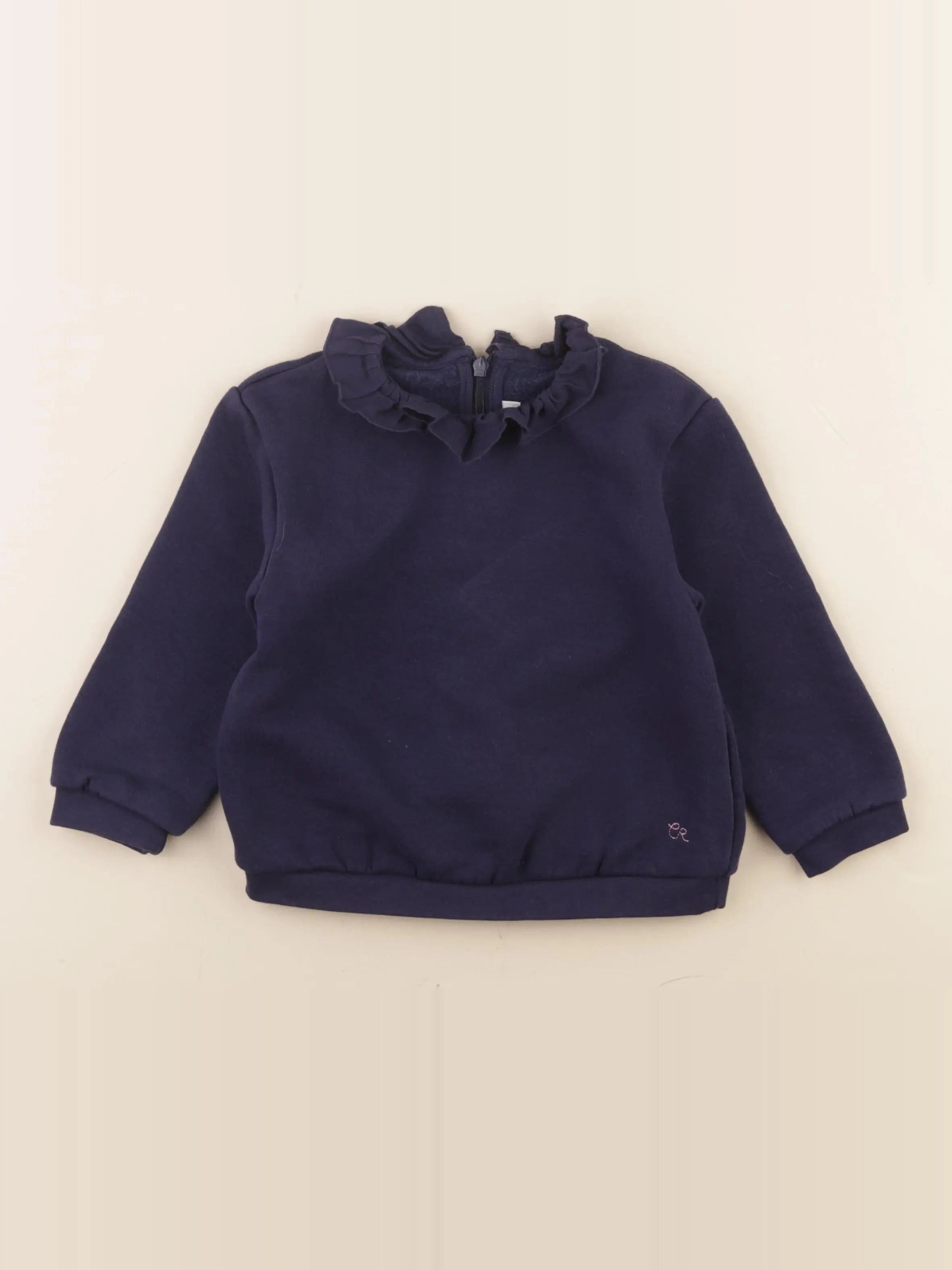 Cadet Rousselle - sweat bleu - 4 ans