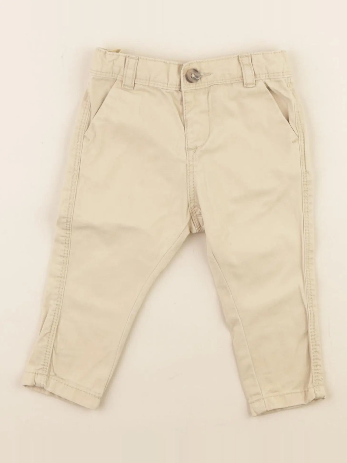 Tape à l'oeil - pantalon beige - 9 mois