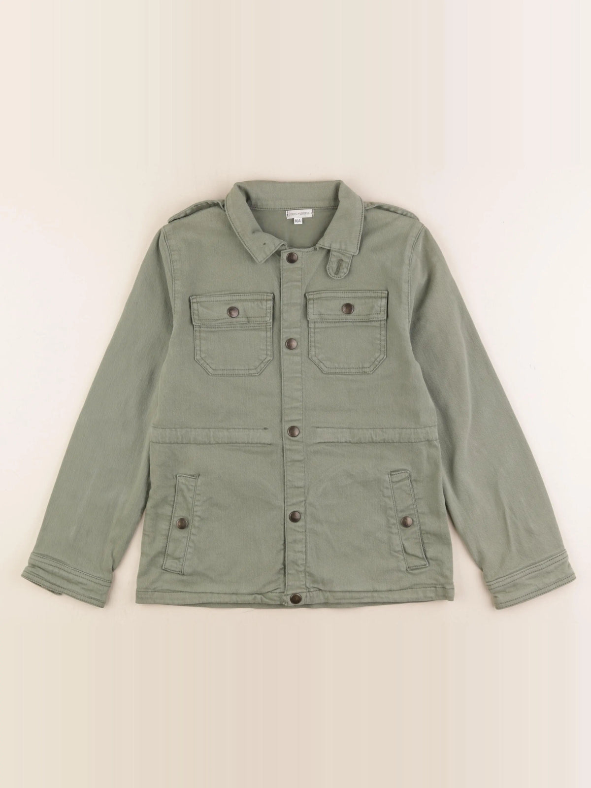 Louis Louise - veste vert - 10 ans