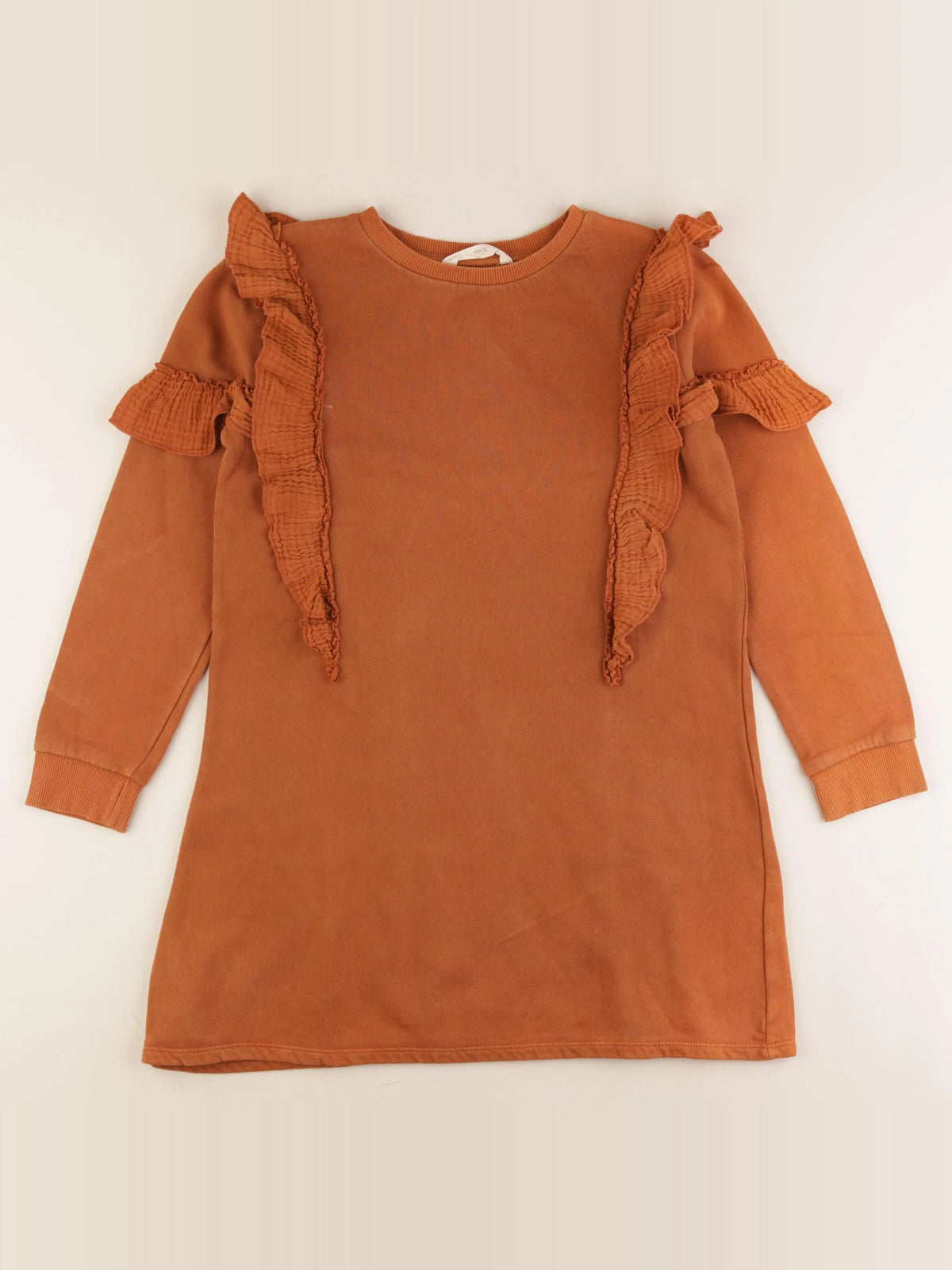 Mango - robe marron - 9 ans