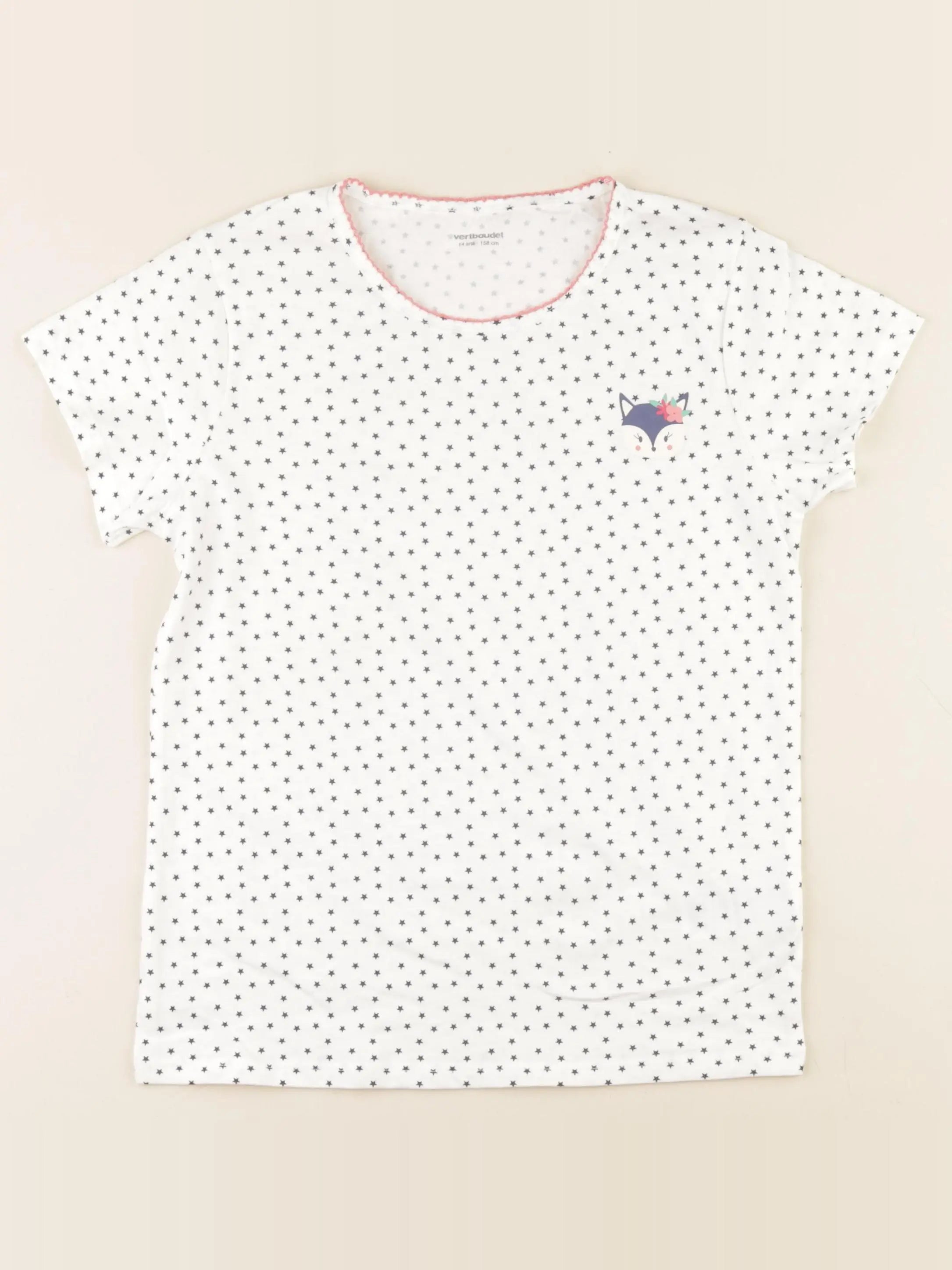 Vertbaudet - maillot de corps bleu - 14 ans