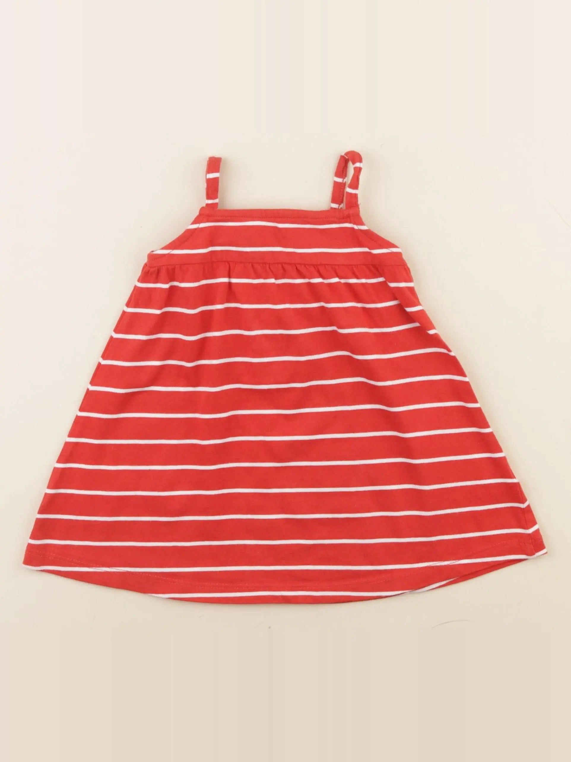 Boutchou - robe rouge - 6 mois