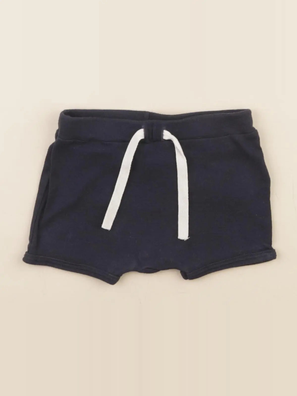 Petit Bateau - short bleu - 12 mois