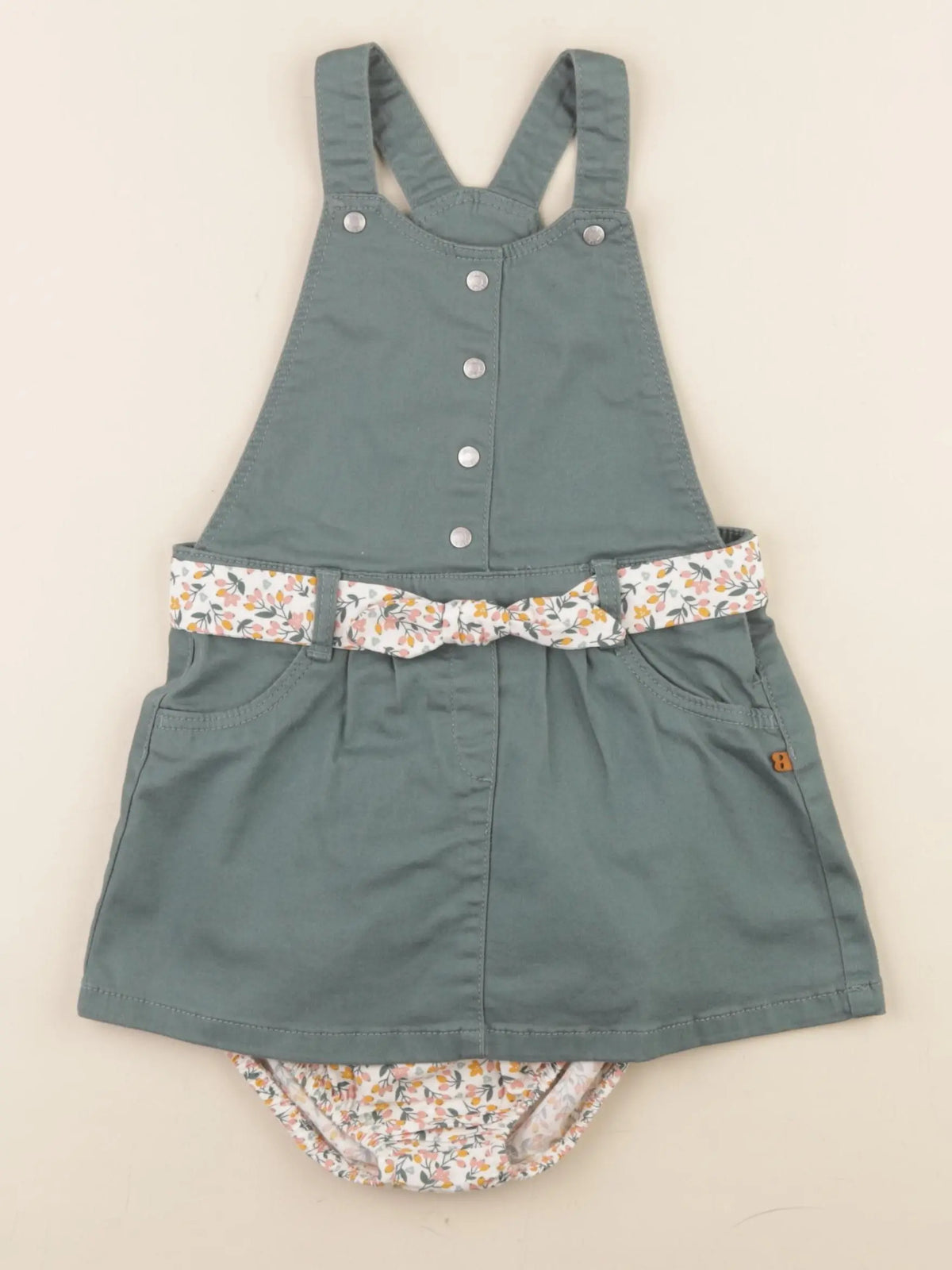Obaïbi - robe vert - 24 mois