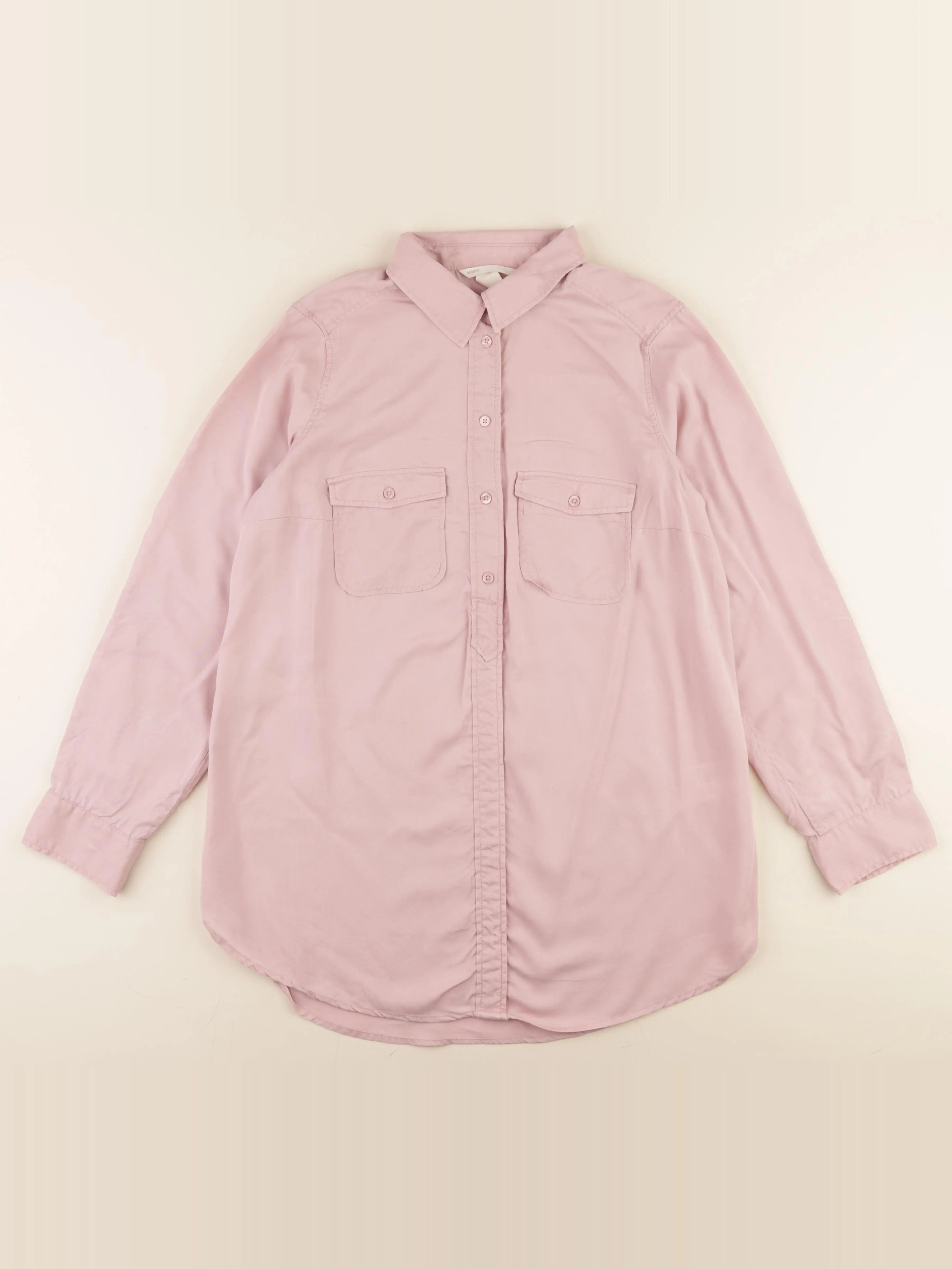 H&M - chemise grossesse rose - s