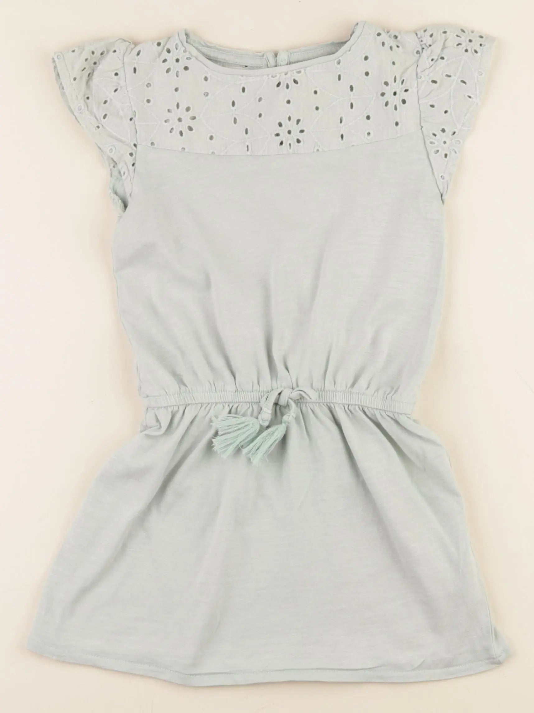 Vertbaudet - robe vert - 4 ans