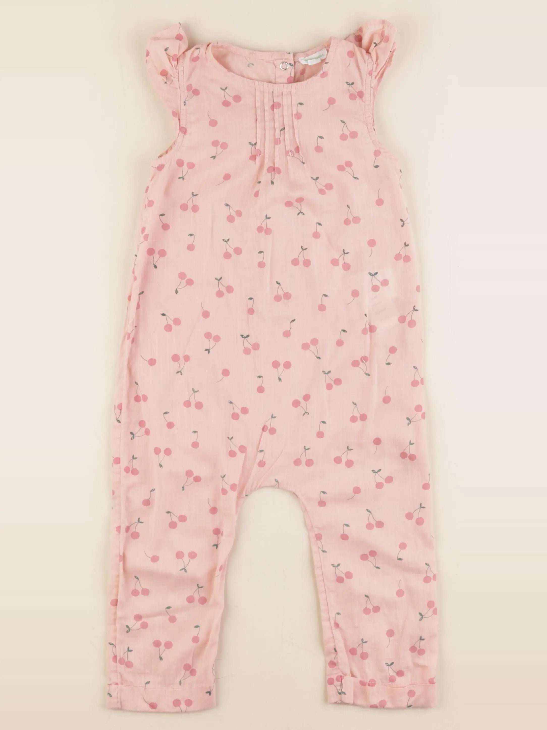 Vertbaudet - combinaison rose - 2 ans