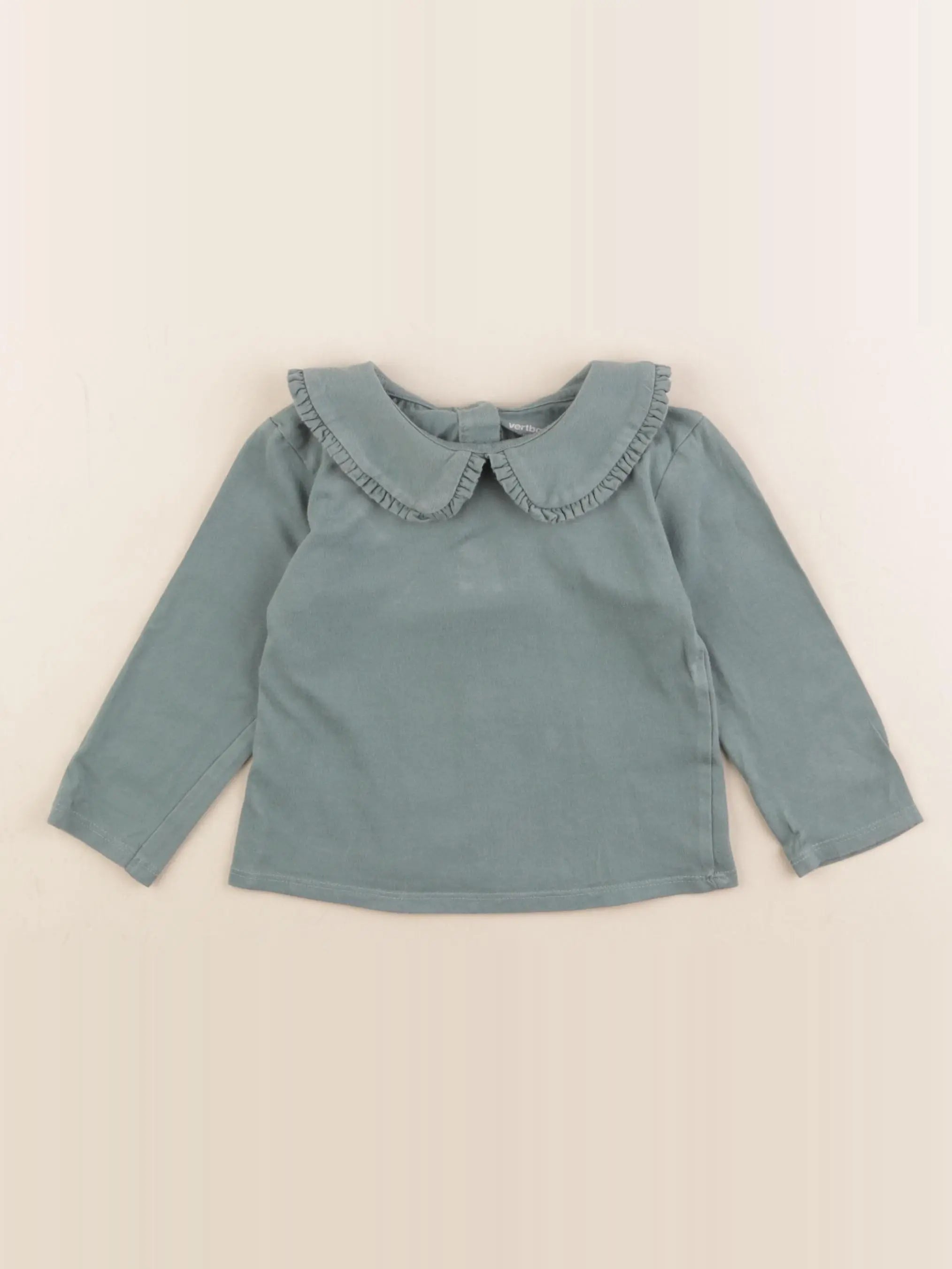 Vertbaudet - tee-shirt vert - 18 mois