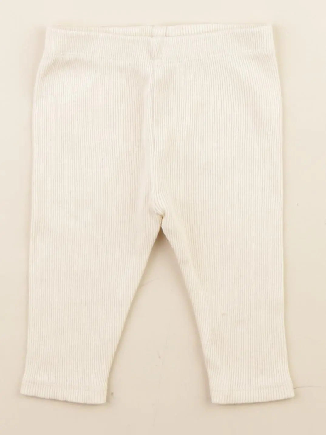 Vertbaudet - legging beige - 6 mois