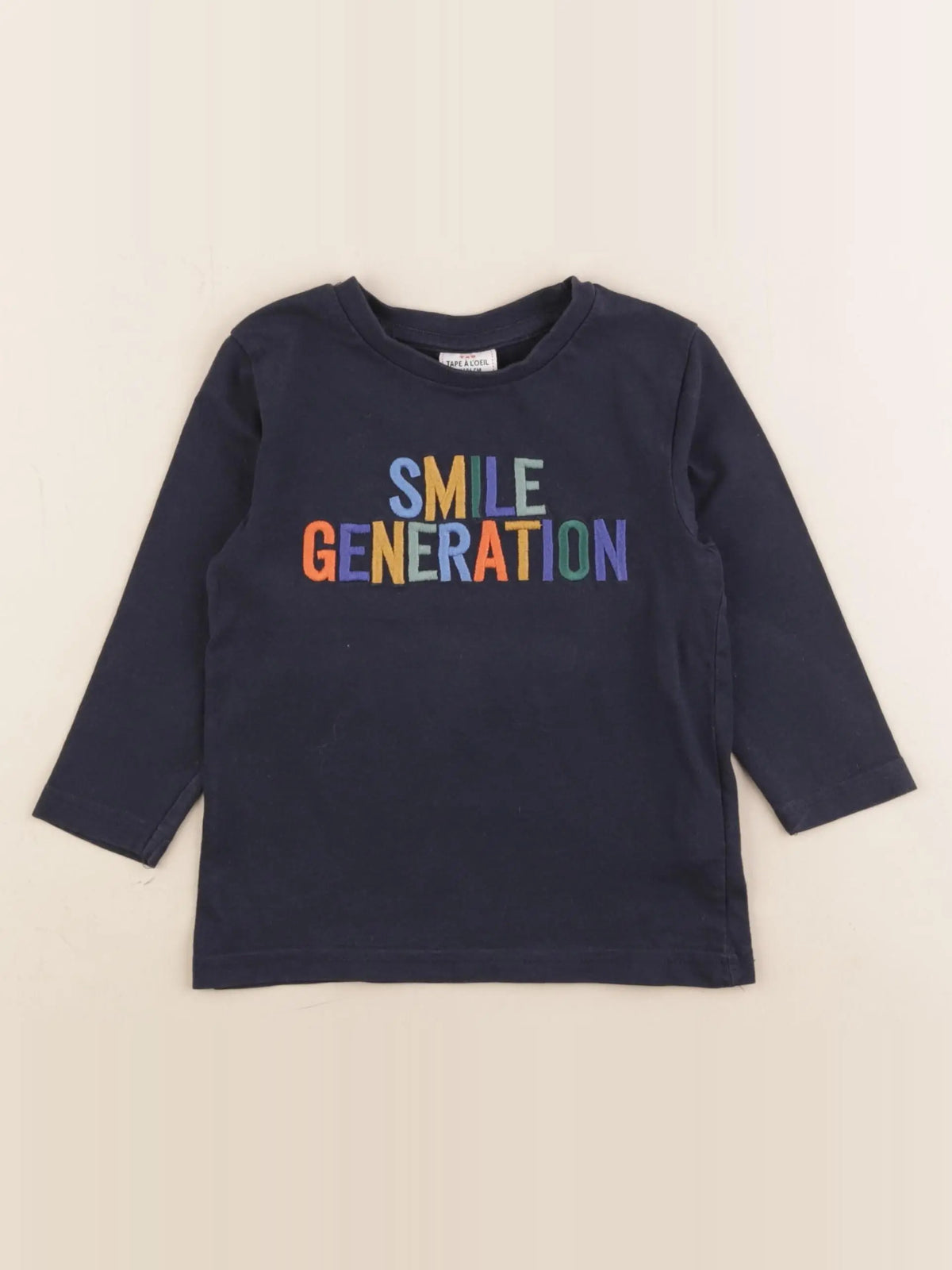 Tape à l'oeil - tee-shirt bleu - 2 ans