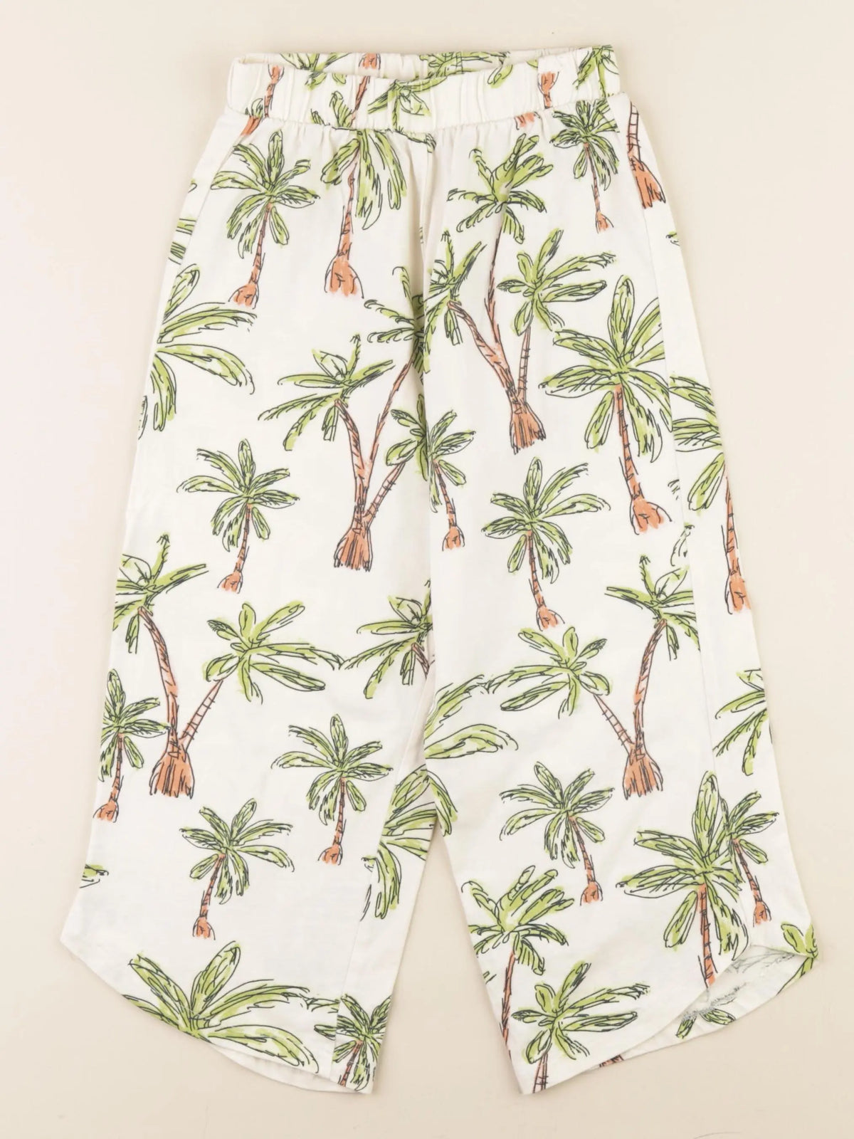 Zara - pantalon beige - 7 ans