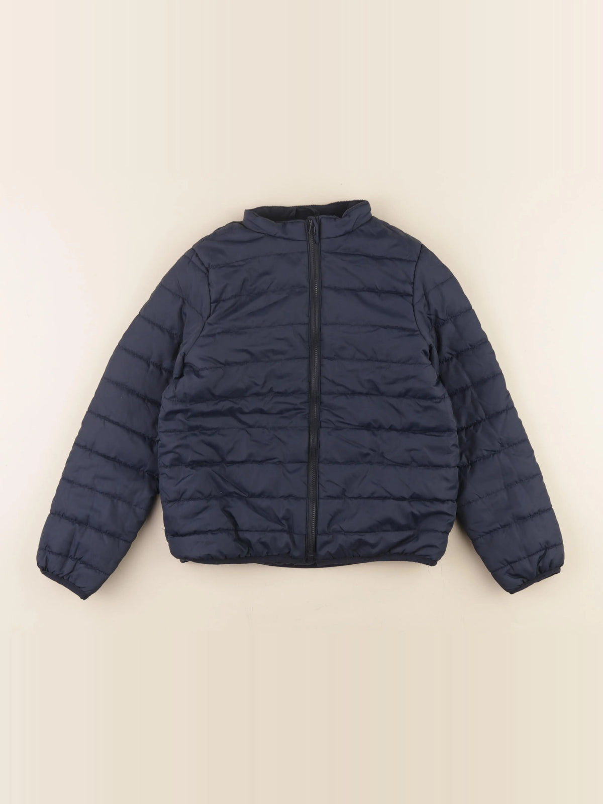 Vertbaudet - doudoune bleu - 10 ans