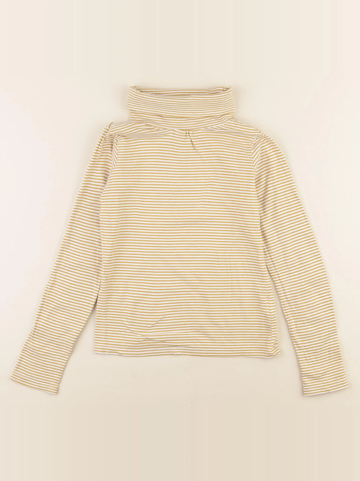 Vertbaudet - sous-pull jaune - 10 ans