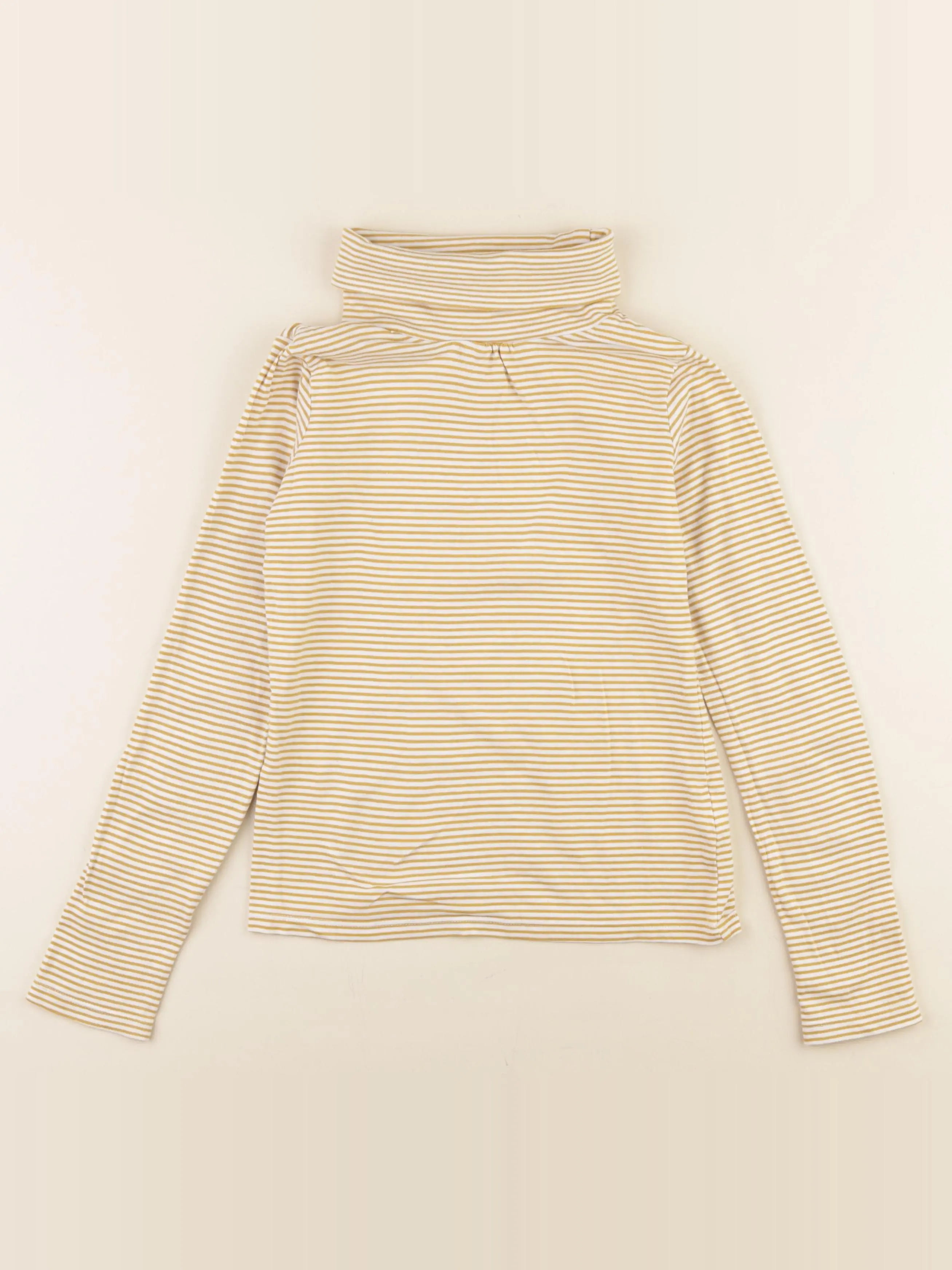 Vertbaudet - sous-pull jaune - 10 ans