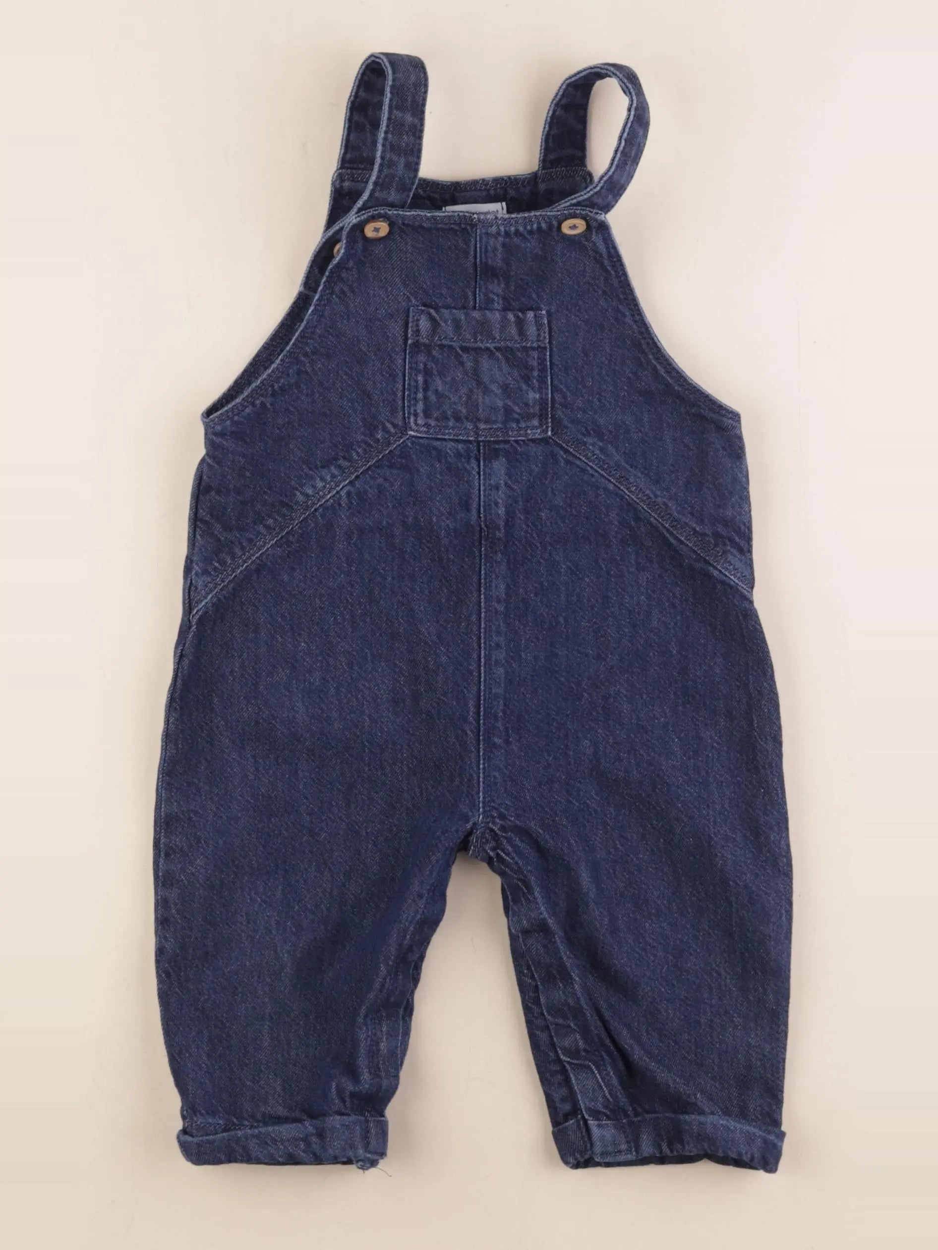 Vertbaudet - salopette bleu - 12 mois