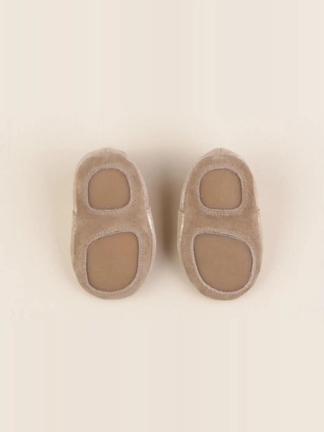 Vertbaudet - chaussons beige, or - pointure 18/19