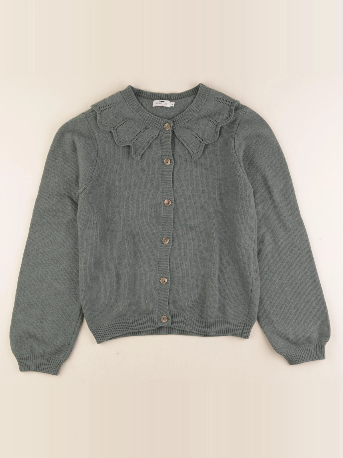 Cyrillus - gilet vert - 16 ans