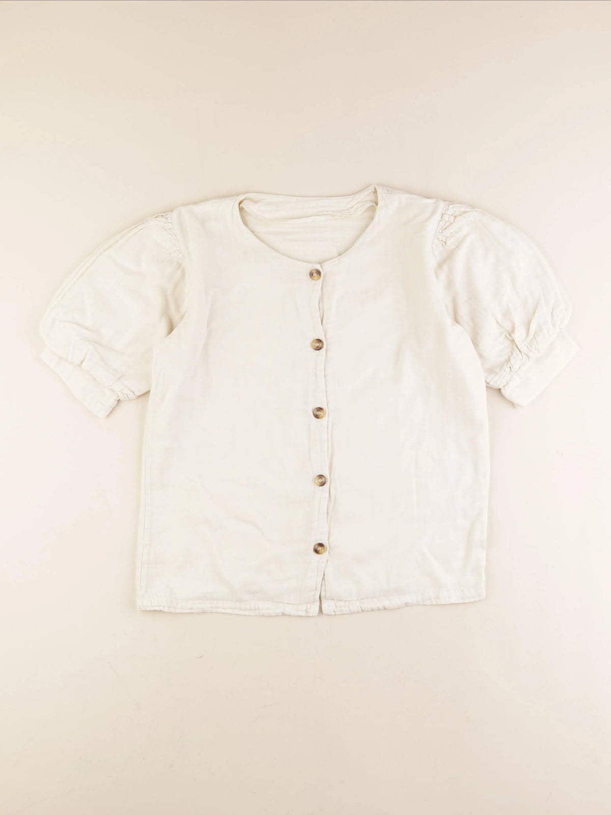 Poudre Organic - blouse beige - 14 ans