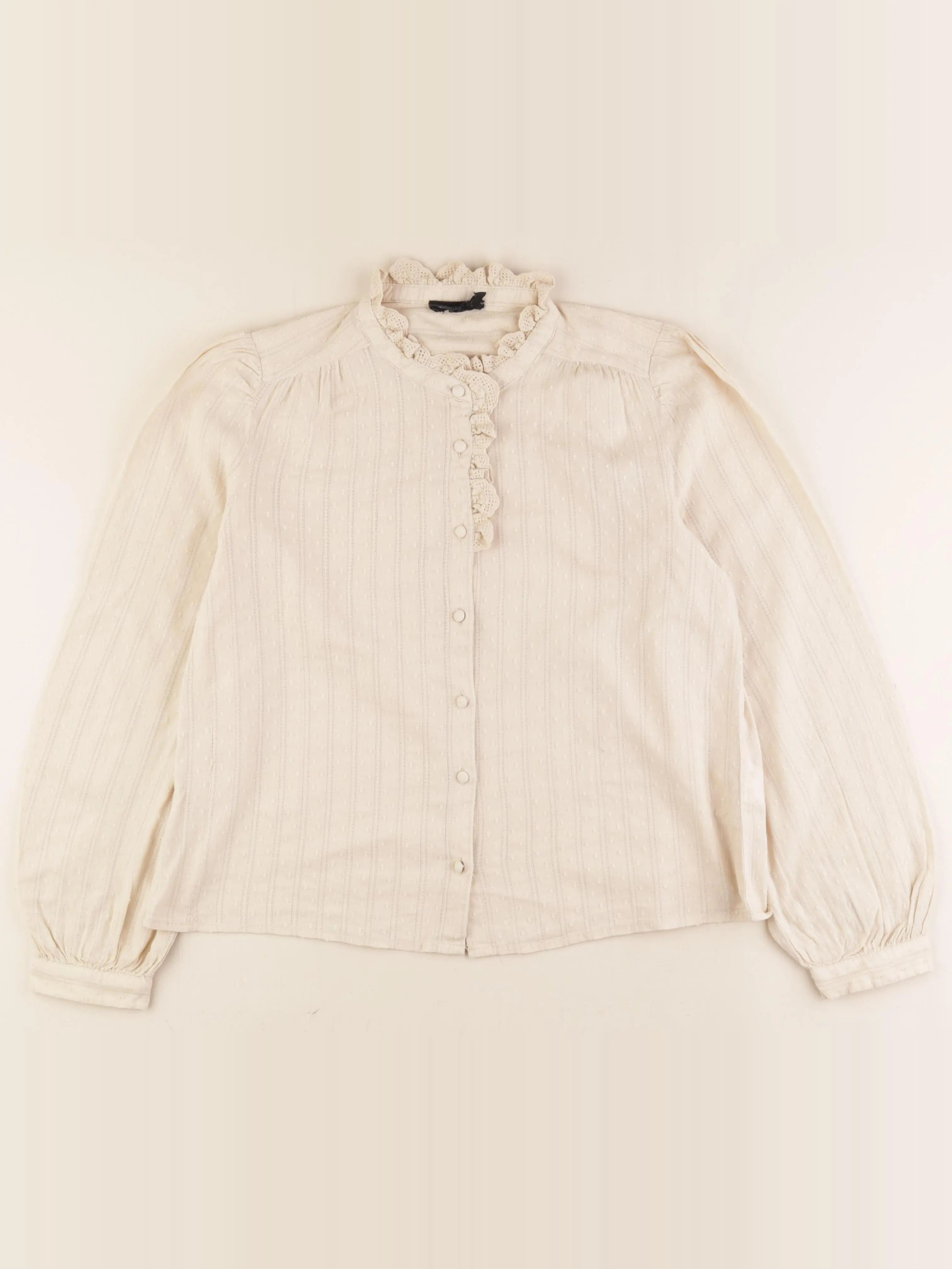 Monoprix - blouse beige - 14 ans