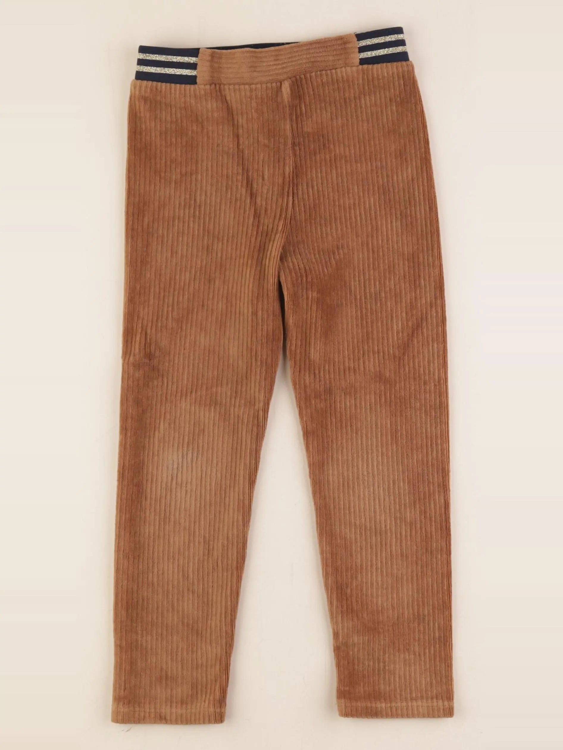 Vertbaudet - legging marron - 5 ans