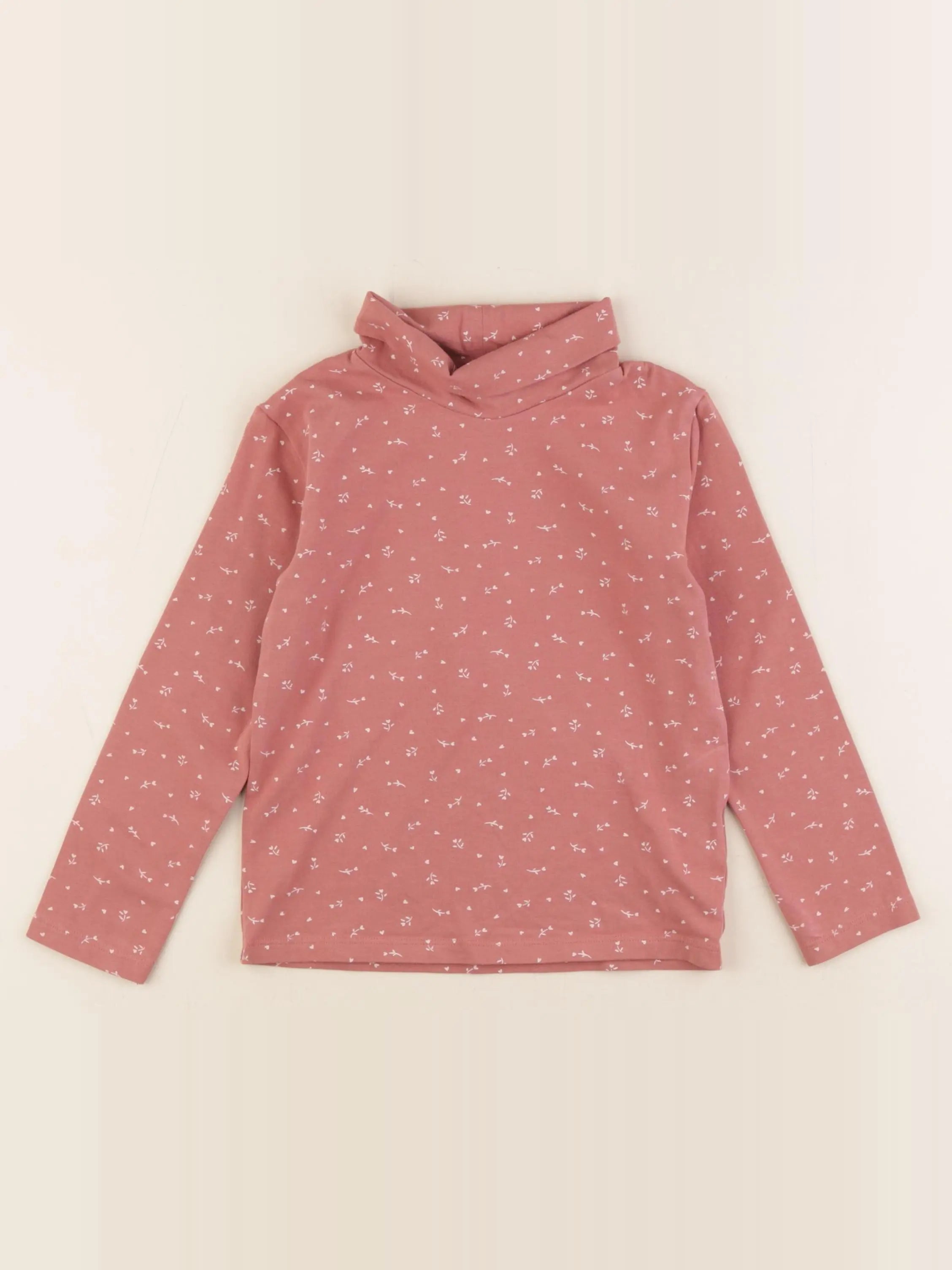 Vertbaudet - sous-pull rose - 5 ans