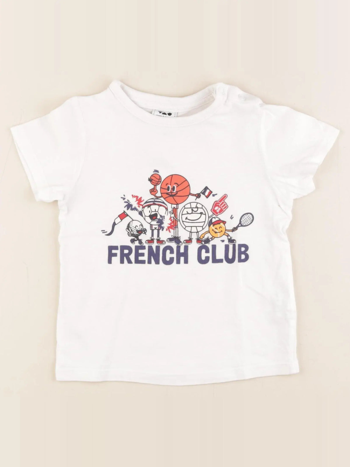 Tape à l'oeil - tee-shirt blanc - 36 mois