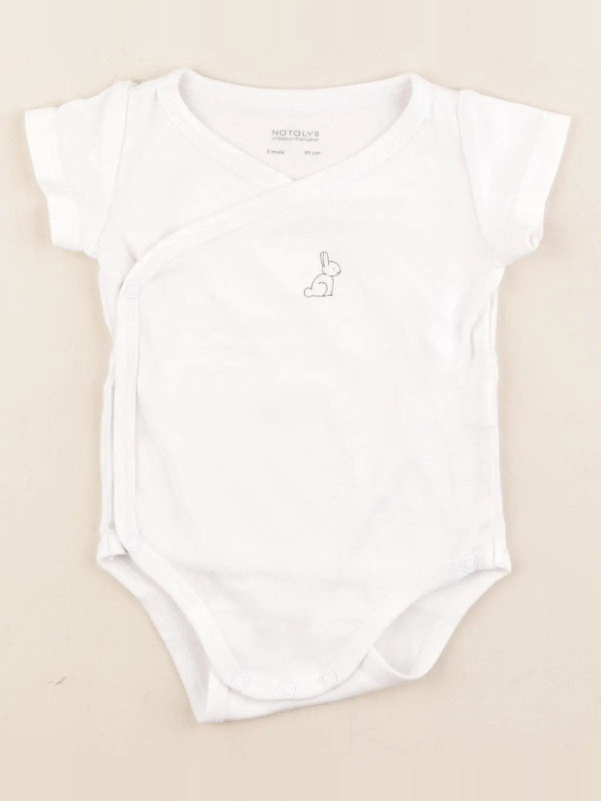 Natalys - body blanc - 3 mois