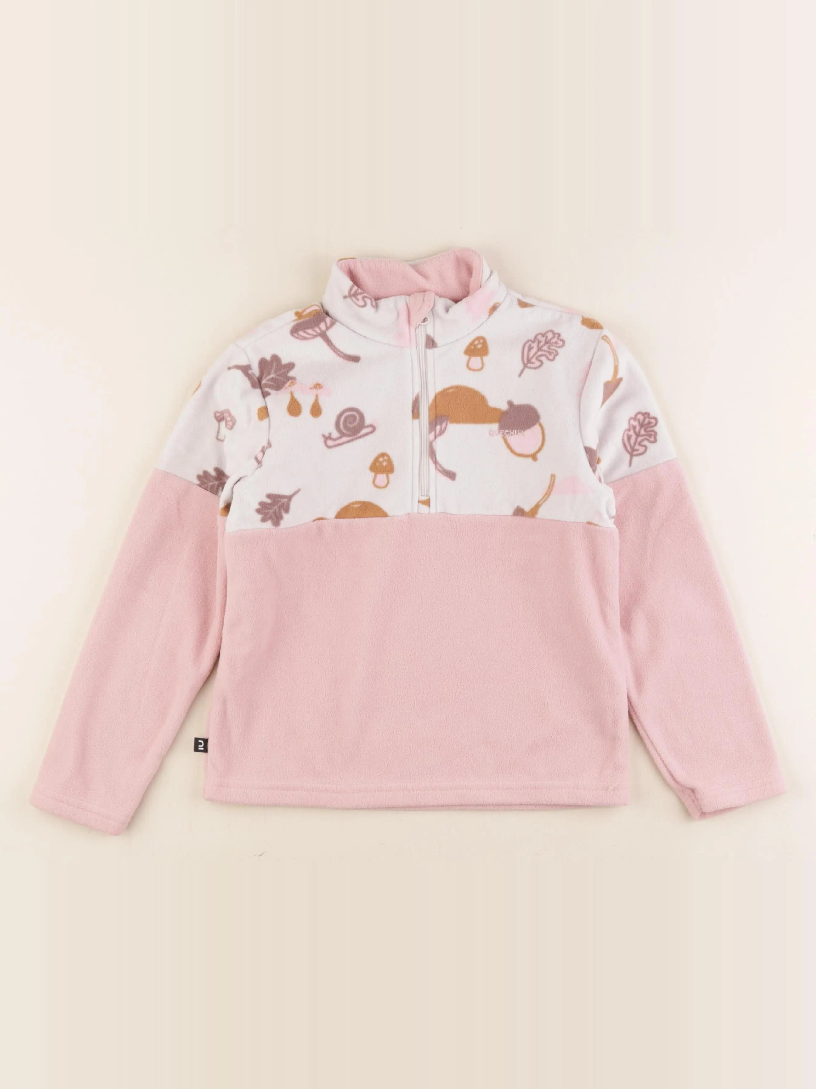 Decathlon ski - polaire rose - 5/6 ans