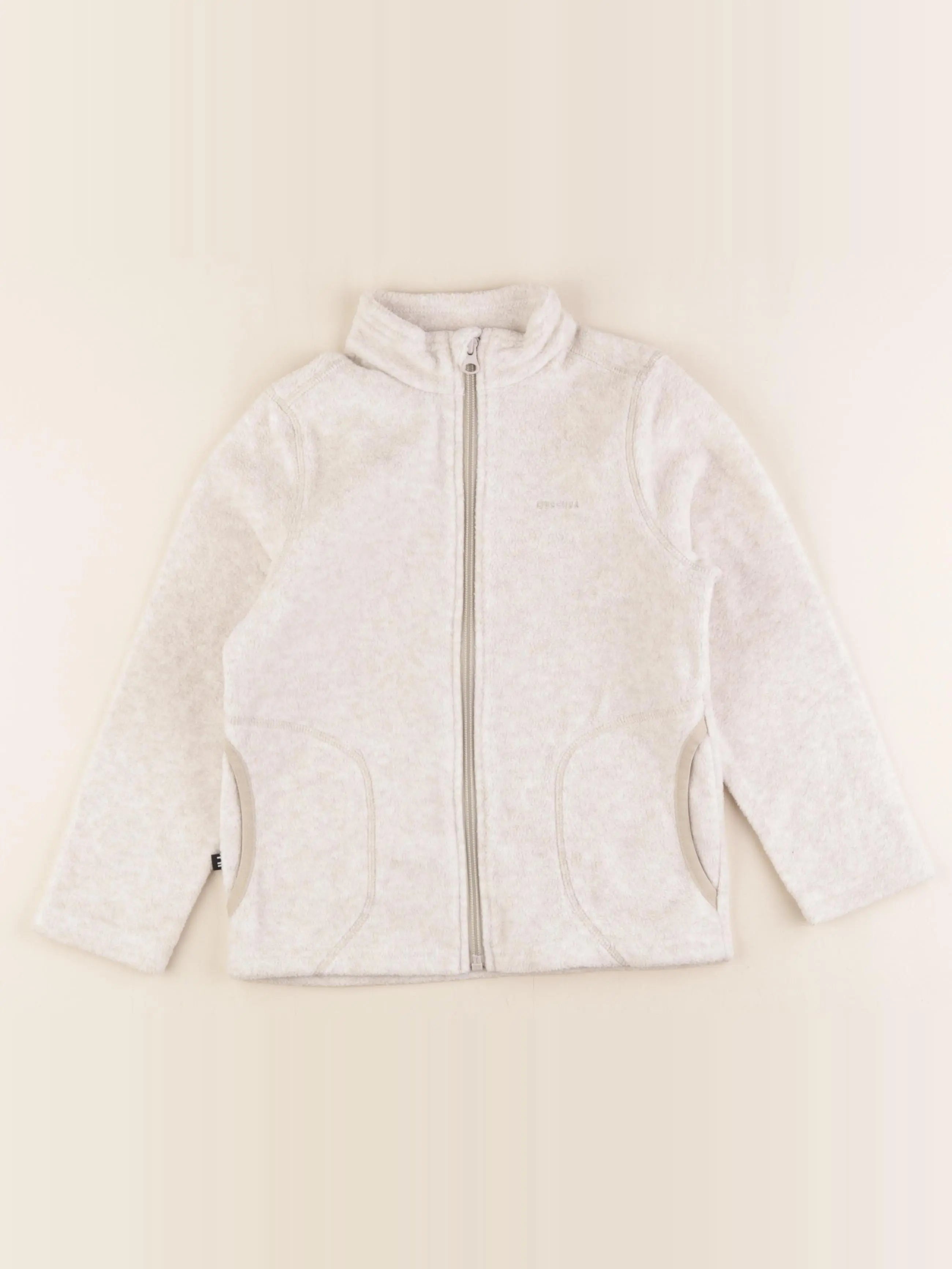 Decathlon ski - polaire beige - 5/6 ans