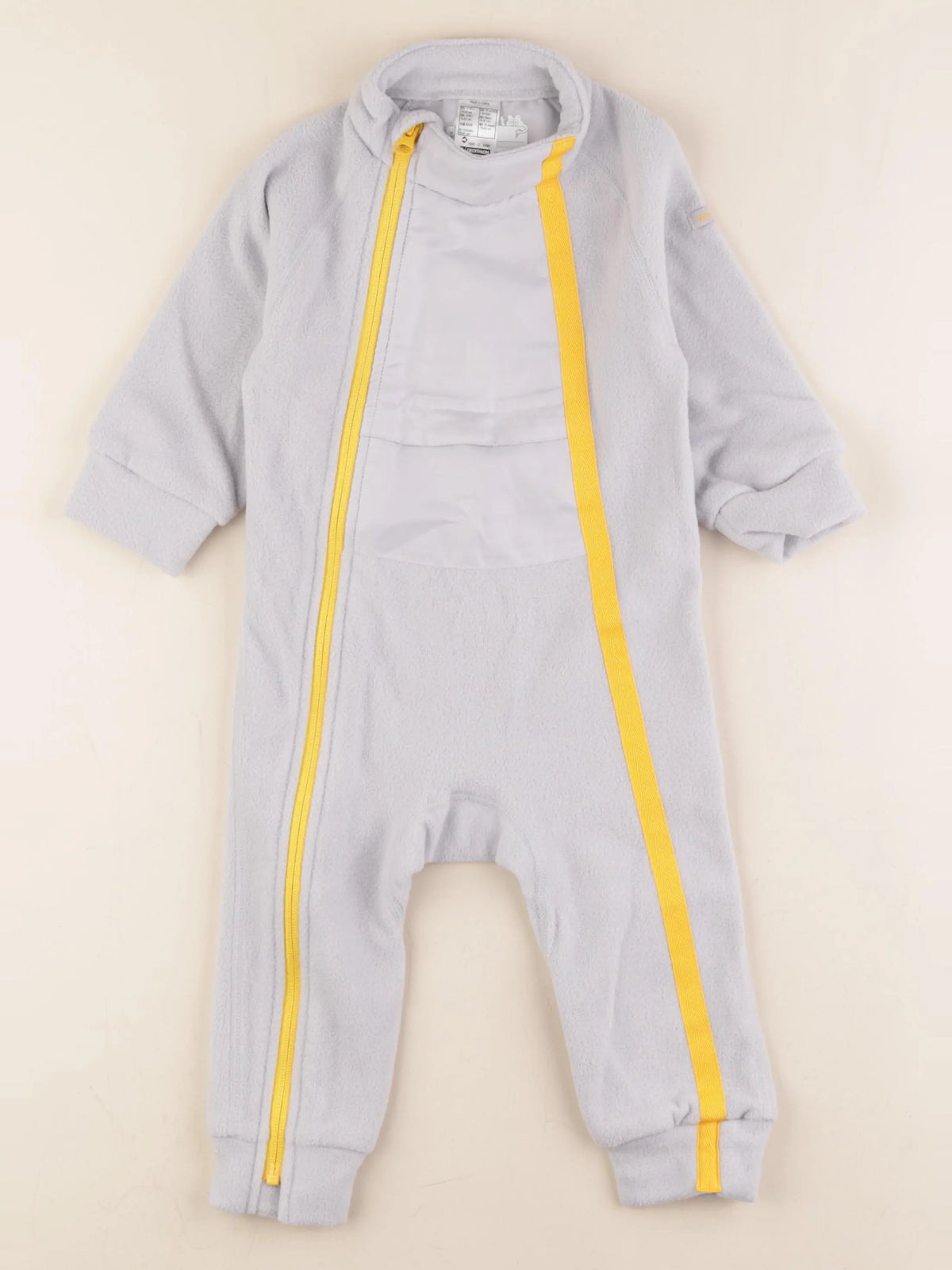 Decathlon ski - combinaison polaire gris - 18 mois