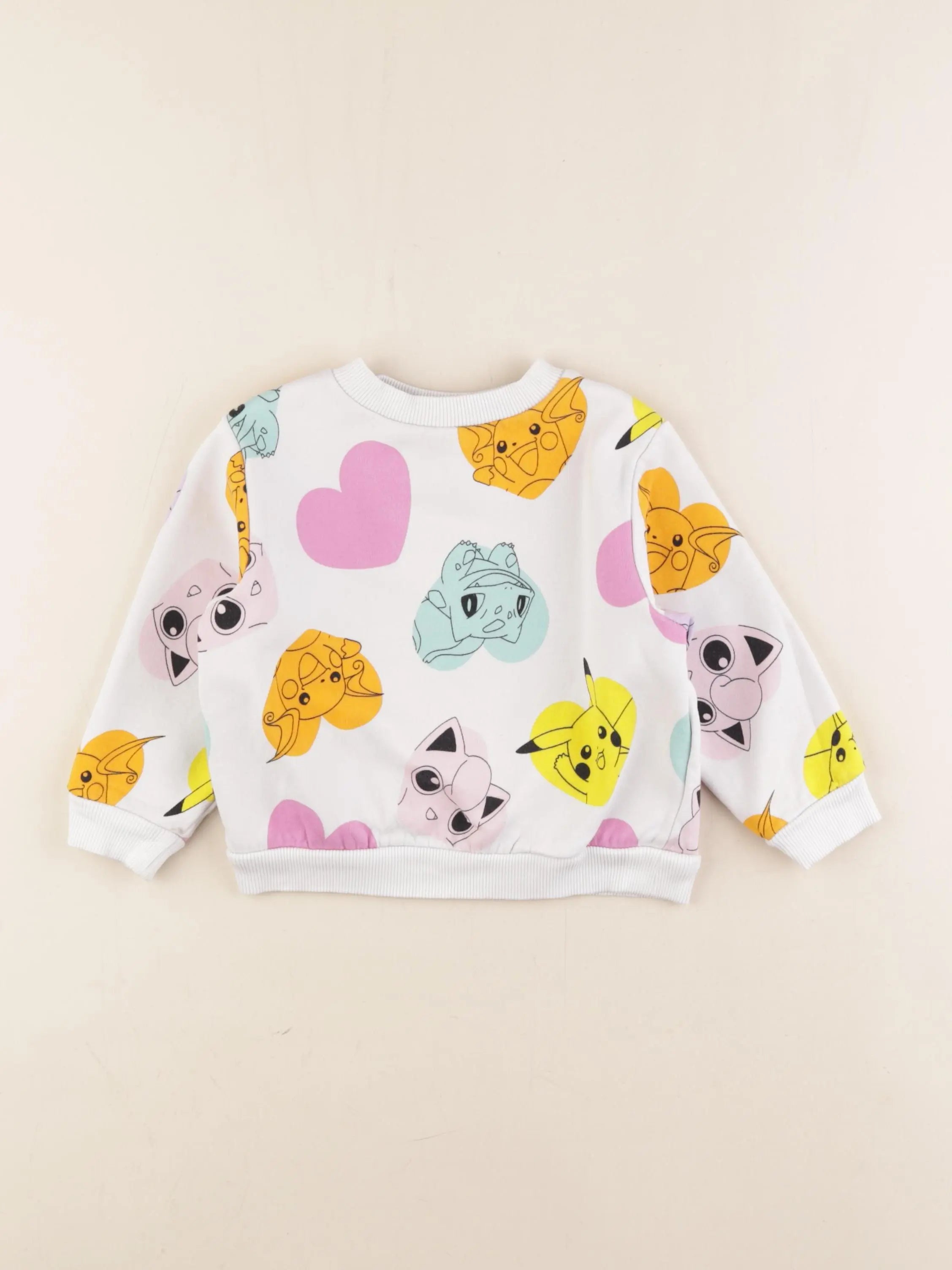 H&M - sweat multicolore - 18/24 mois