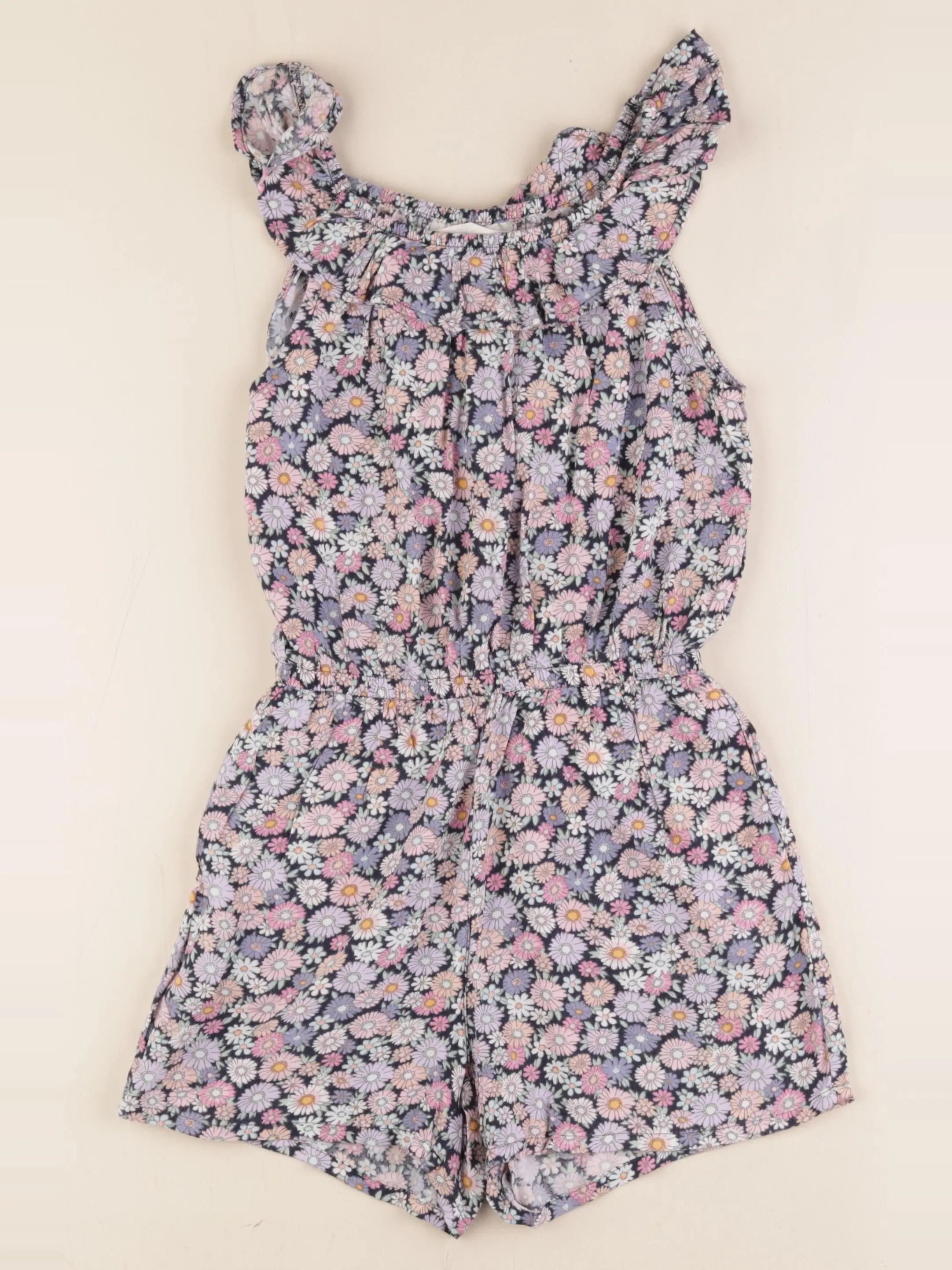 H&M - combinaison multicolore - 7/8 ans