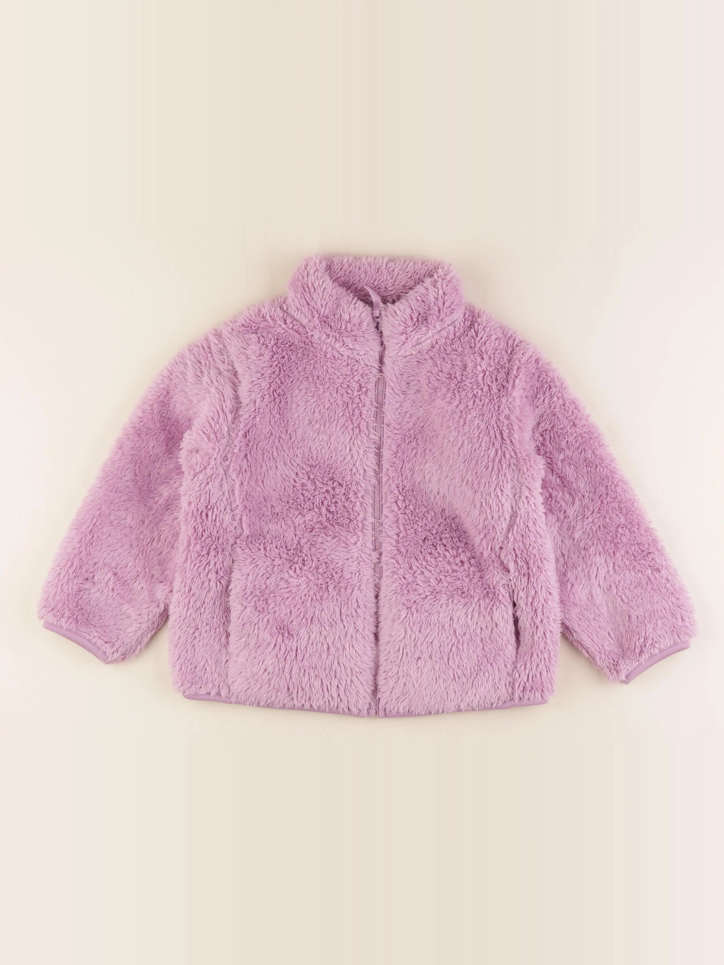 Uniqlo - polaire violet - 3/4 ans