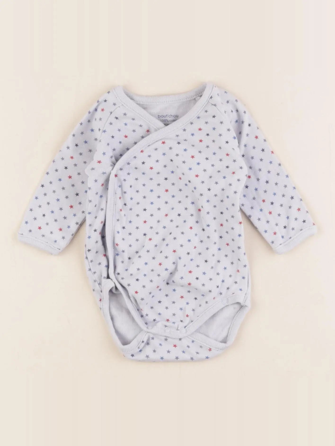 Boutchou - body bleu - 1 mois