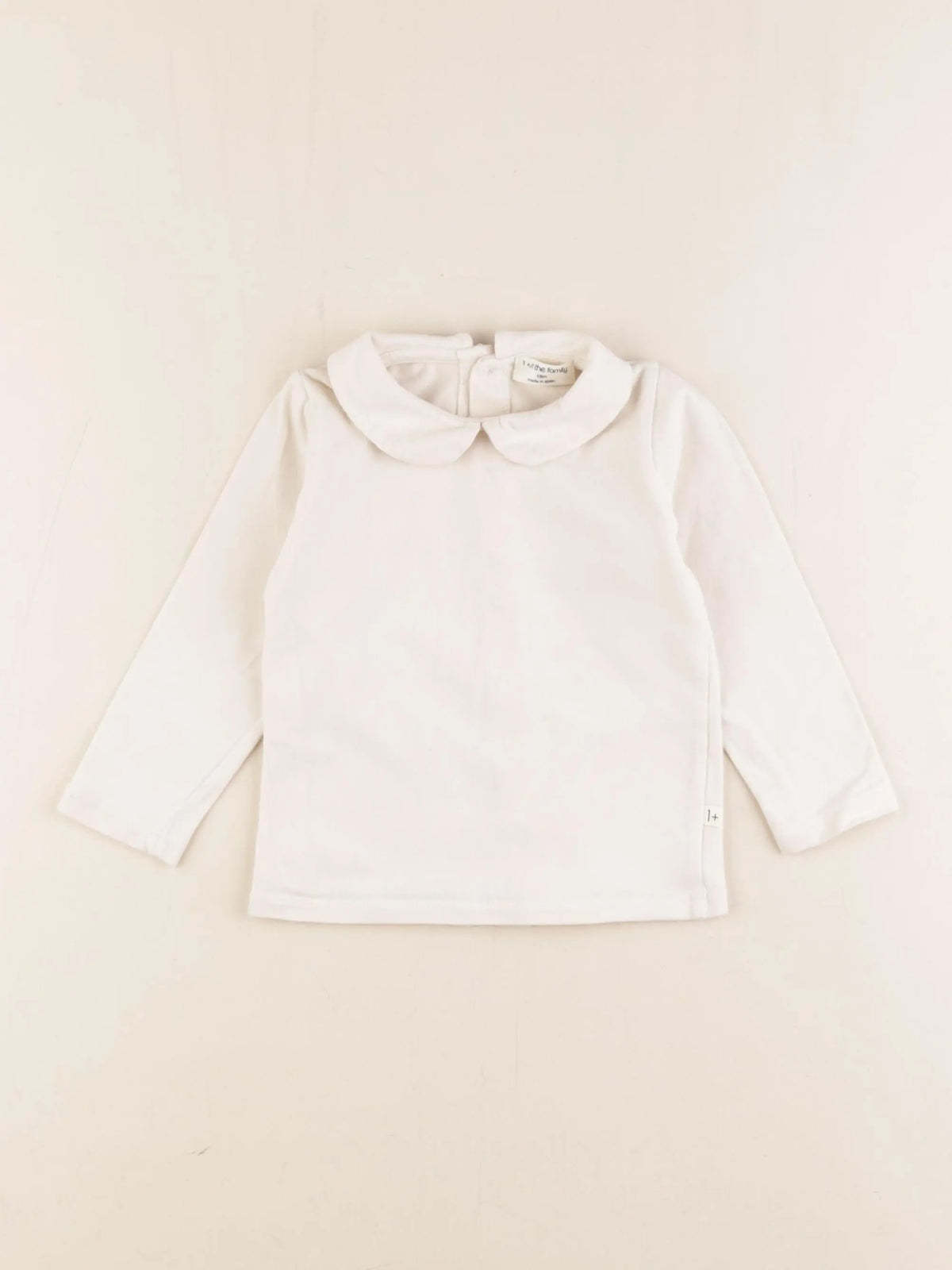1+ In the family - tee-shirt beige - 18 mois