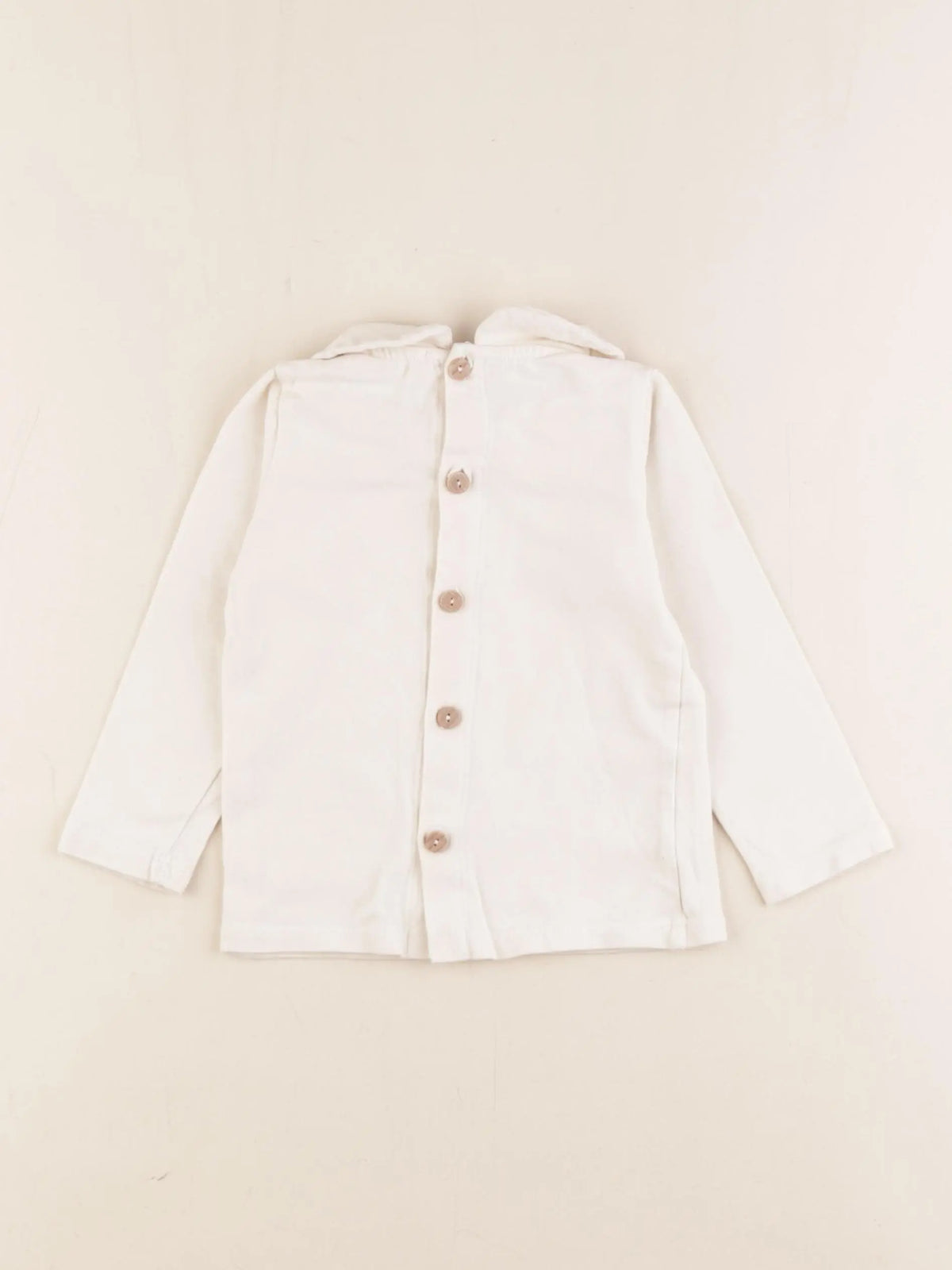 1+ In the family - tee-shirt beige - 18 mois