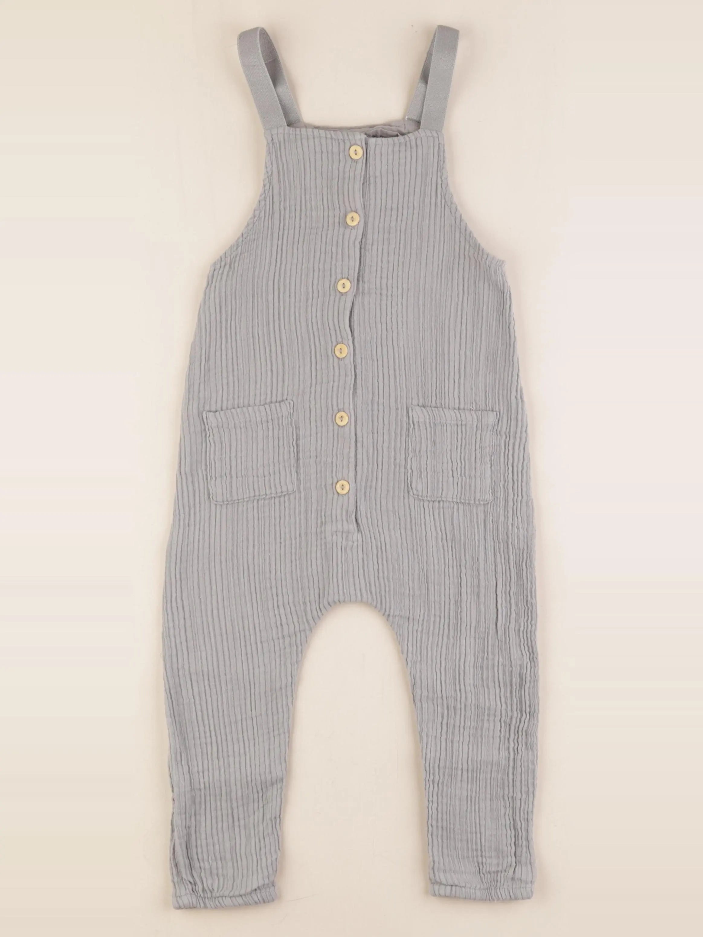 H&M - combinaison gris - 18/24 mois