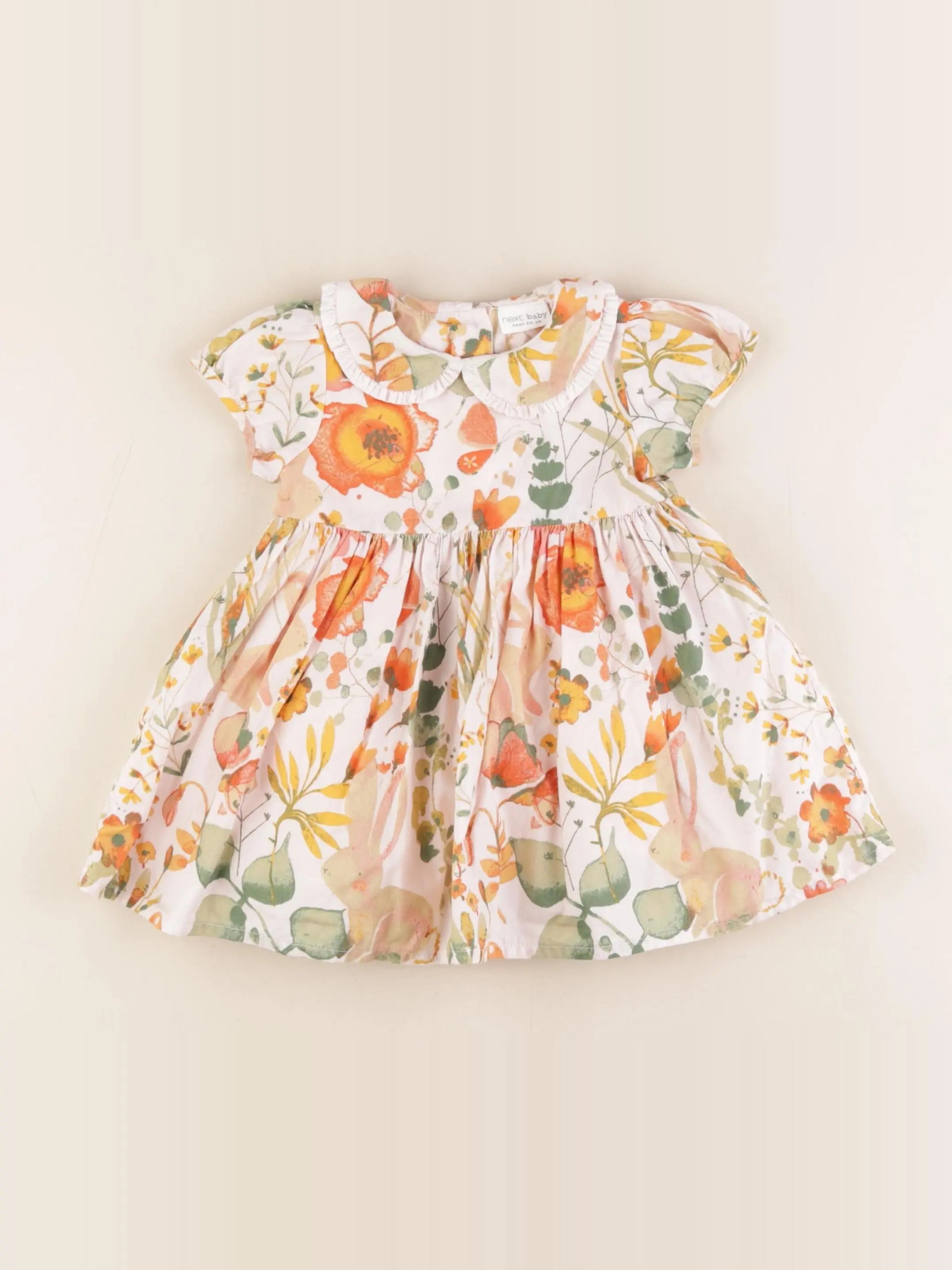Next - robe multicolore - 6/9 mois