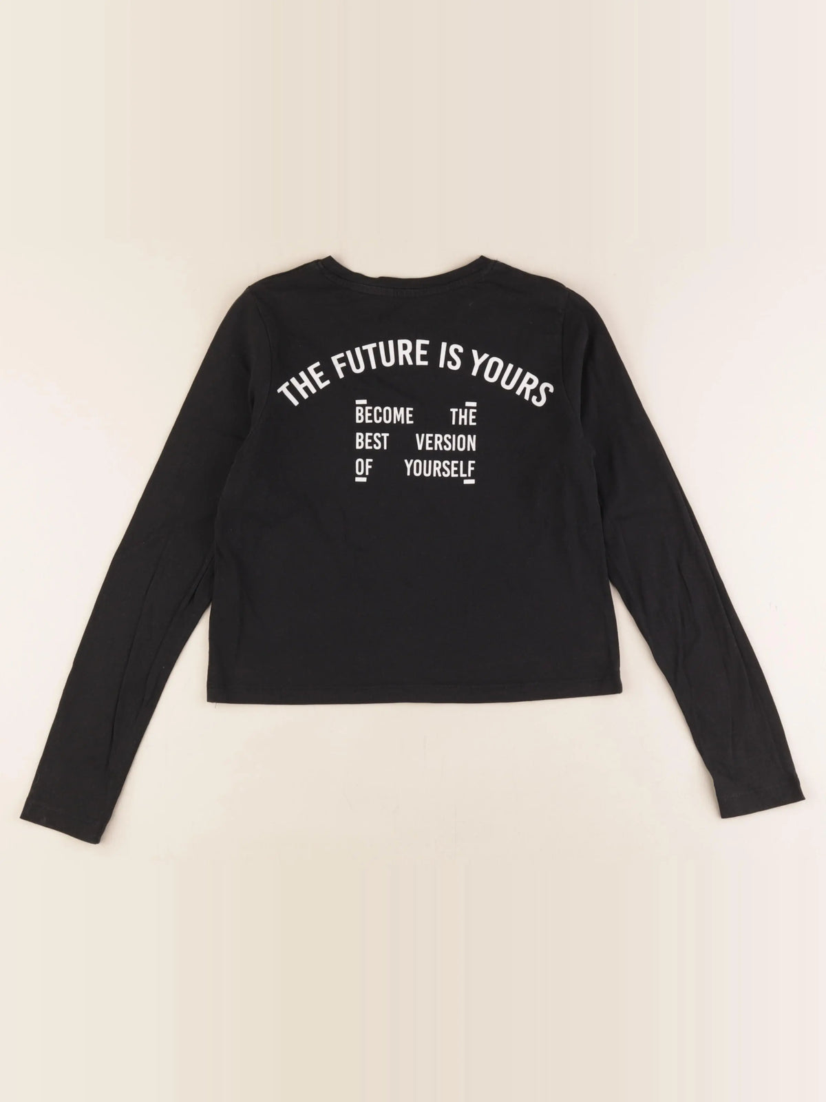 Name it - tee-shirt imprimé au dos noir - 11/12 ans
