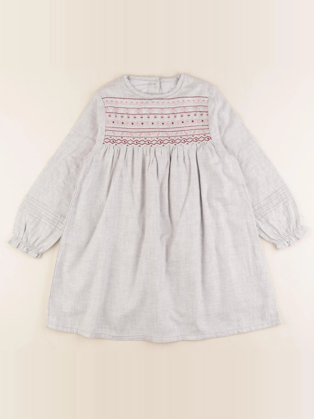 Eden & Victor - robe gris - 6 ans