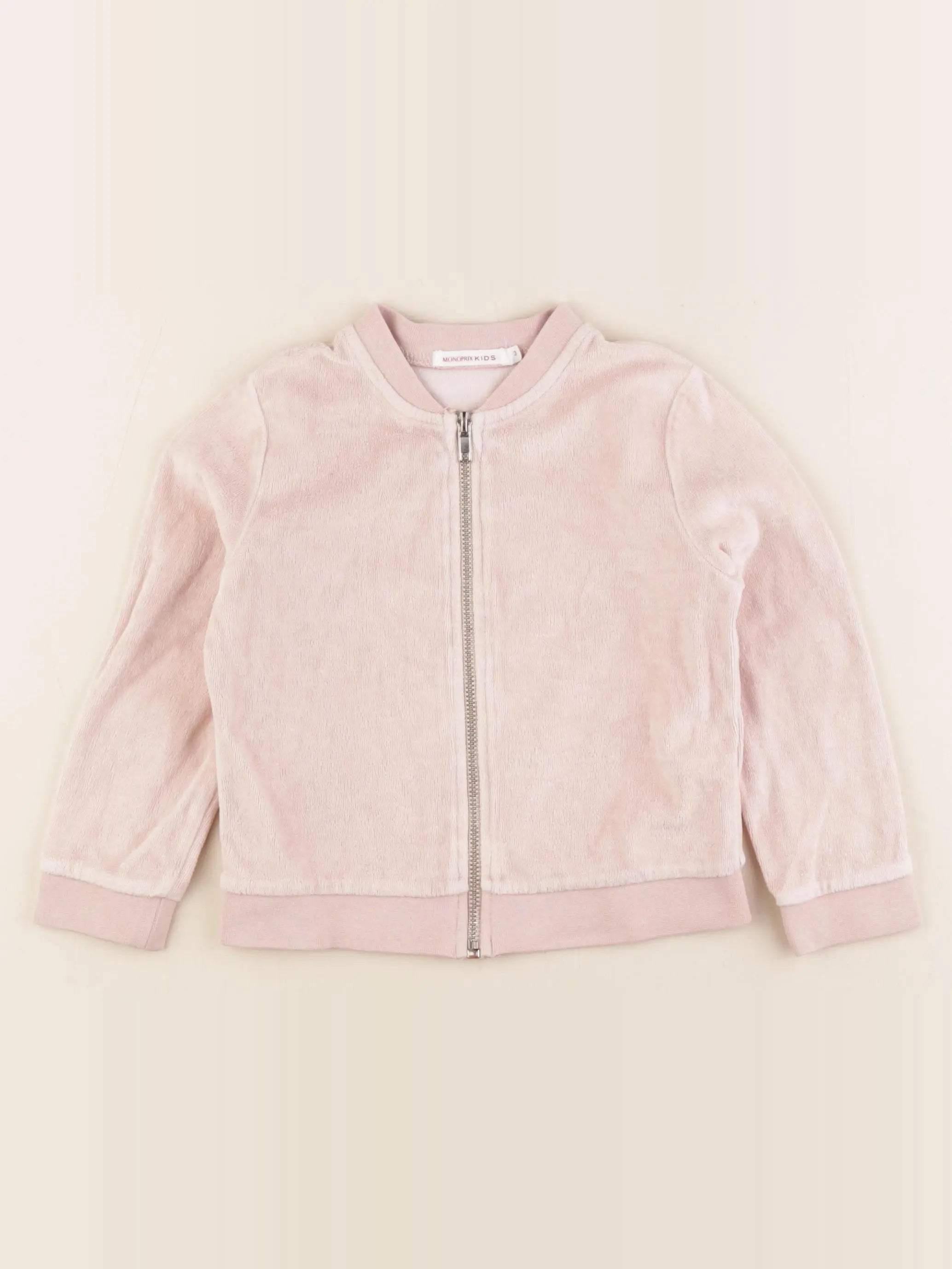 Monoprix - sweat rose - 3 ans