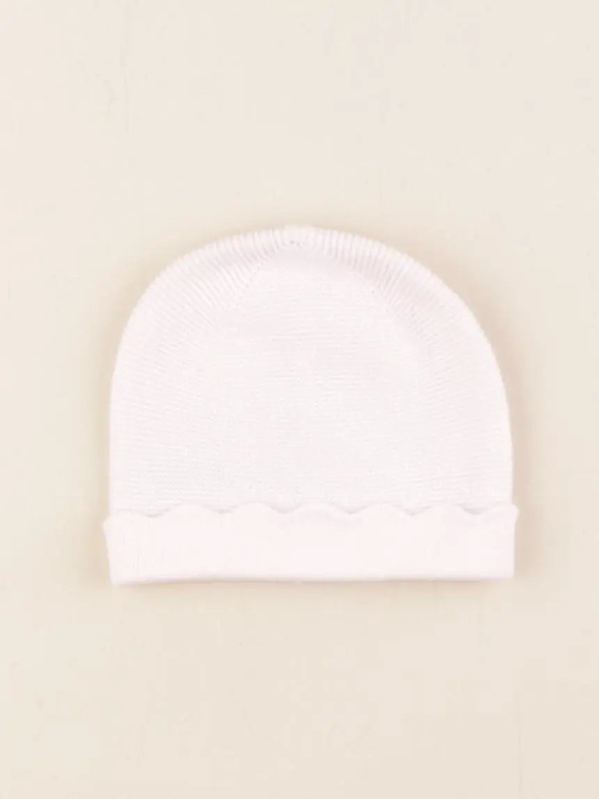 Jacadi - bonnet rose - 1 mois